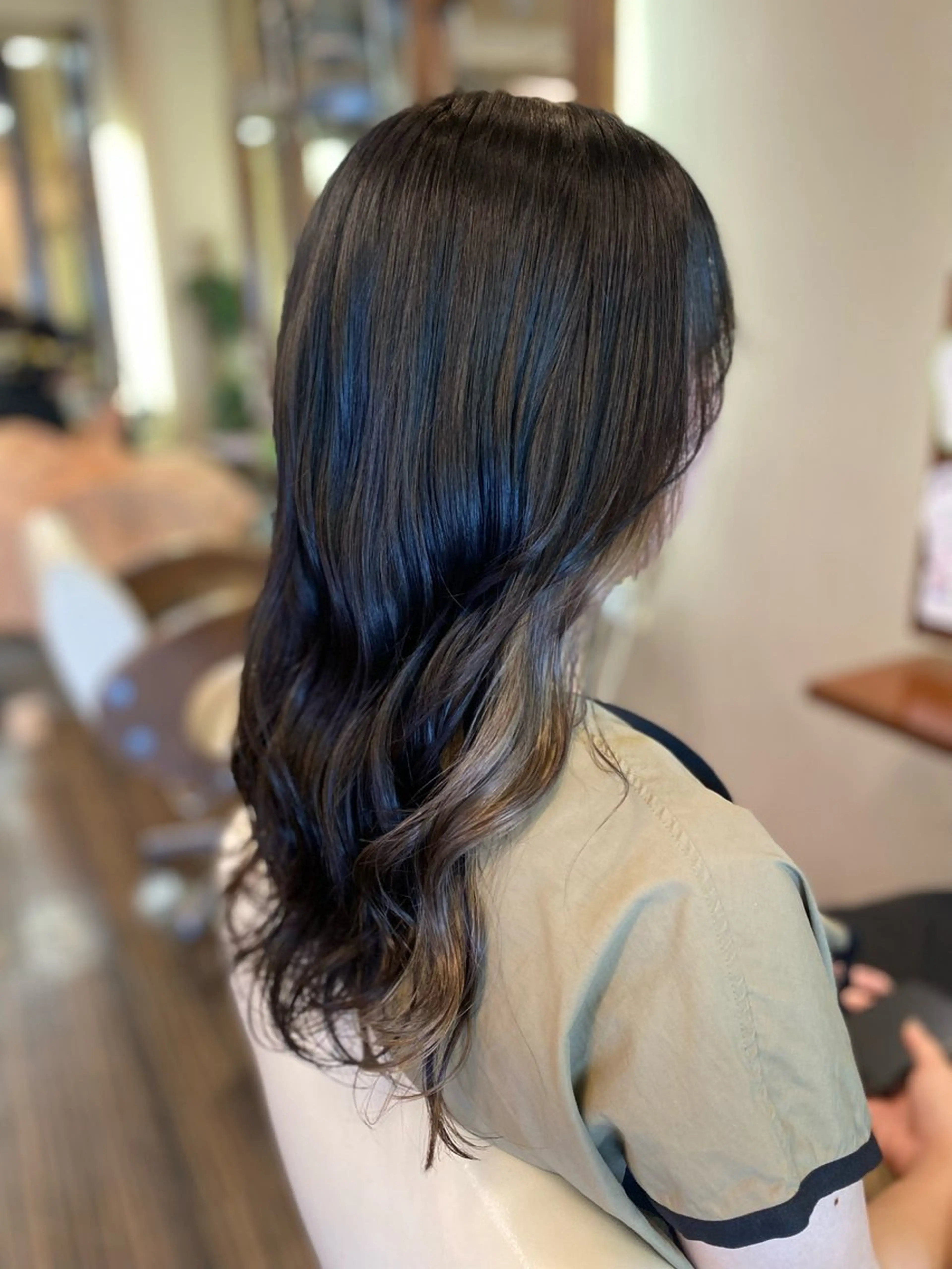 ロング カラー ヘアアレンジ 加藤 瑠美のヘアスタイル