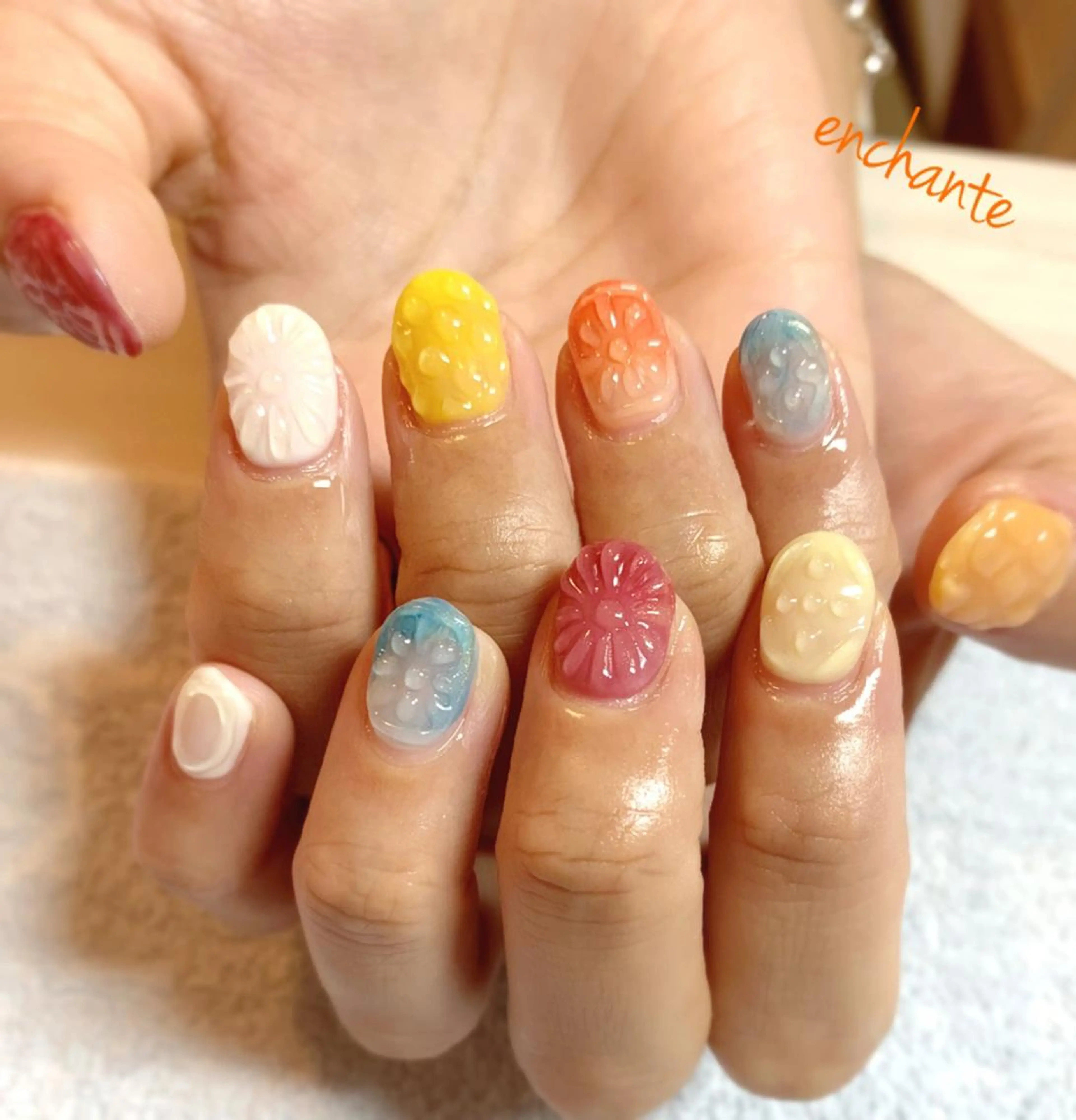 ネイル アンシャンテ所属・enchante 自由が丘のネイルデザイン