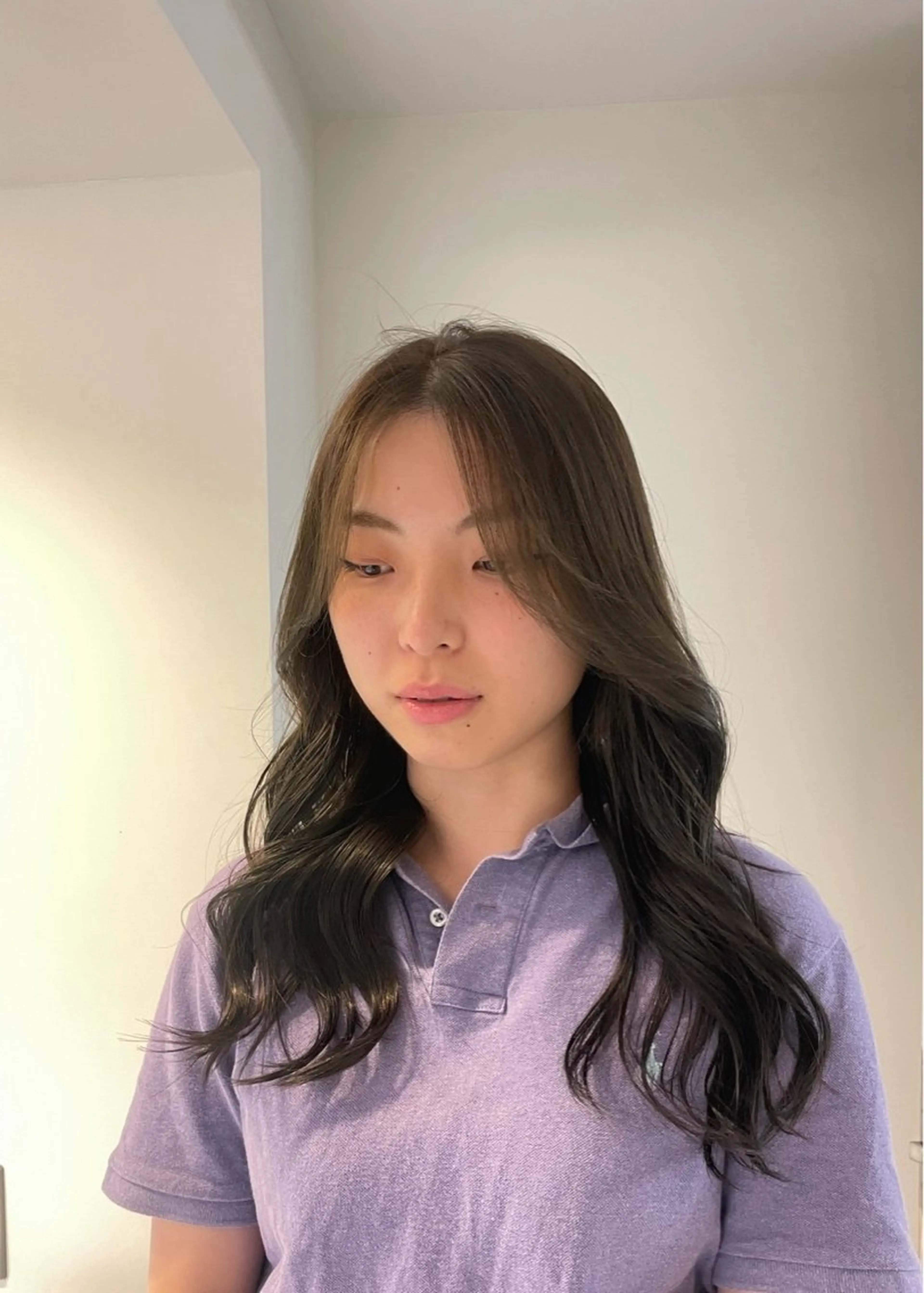 ロング ヘアカラー 🎨ハイライト･ ハイトーン/近藤怜那のヘアスタイル