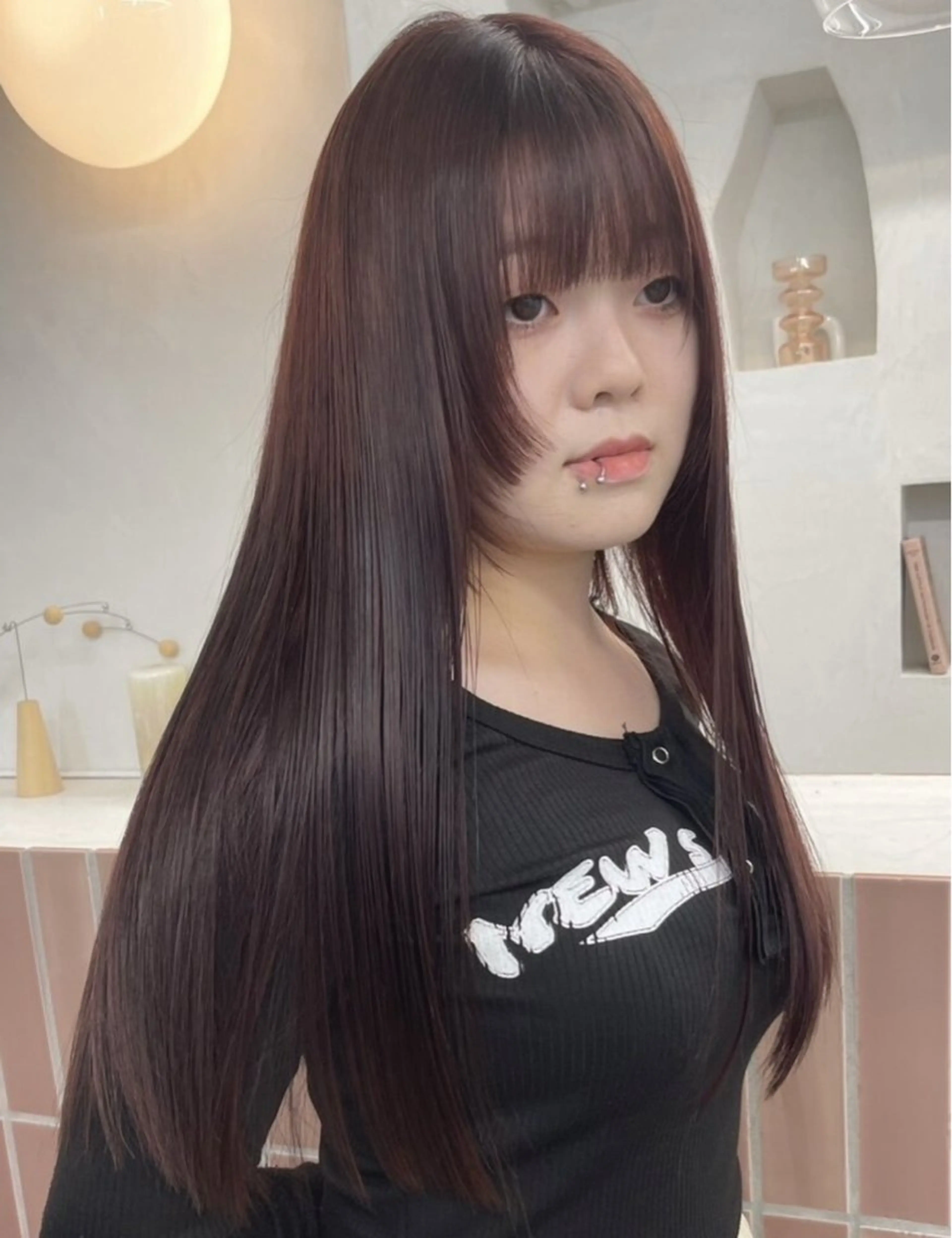 ロング ロング カラーモデル募集中 Rei🐈‍⬛のヘアスタイル