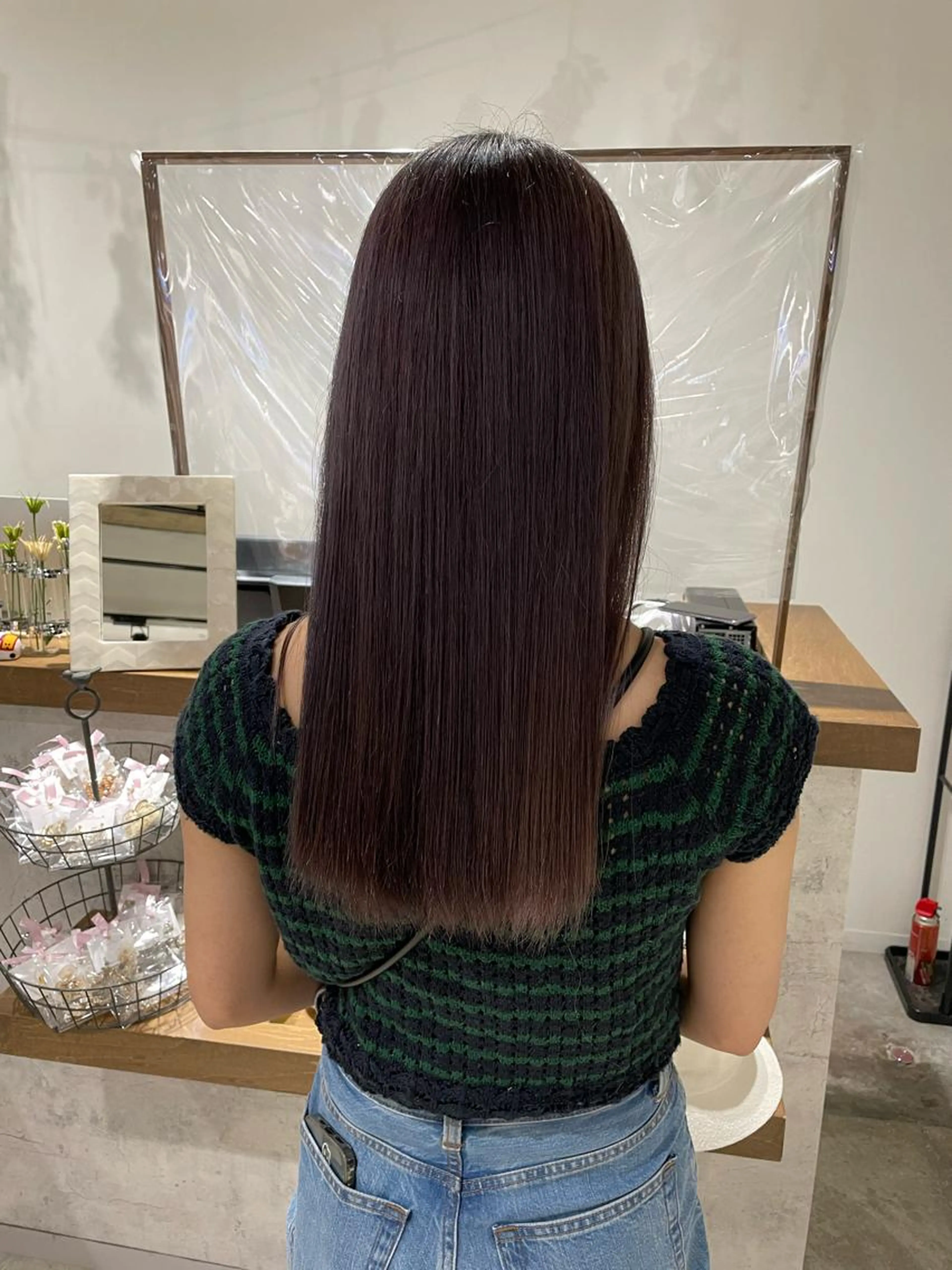 【 ミニモ限定🌸 】 前髪縮毛矯正 + カラー + トリートメントの写真