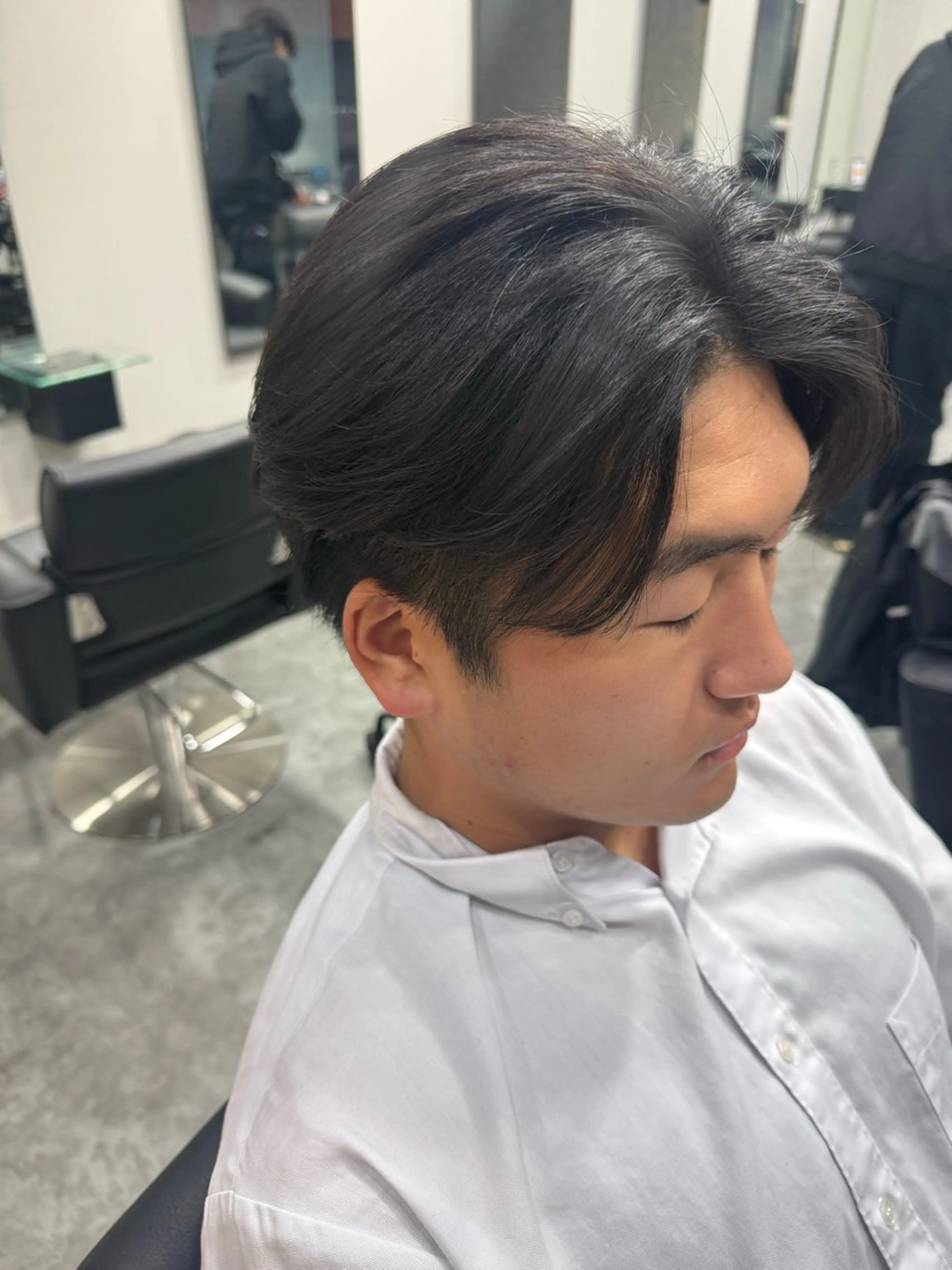 メンズ 本田 有里のヘアスタイル