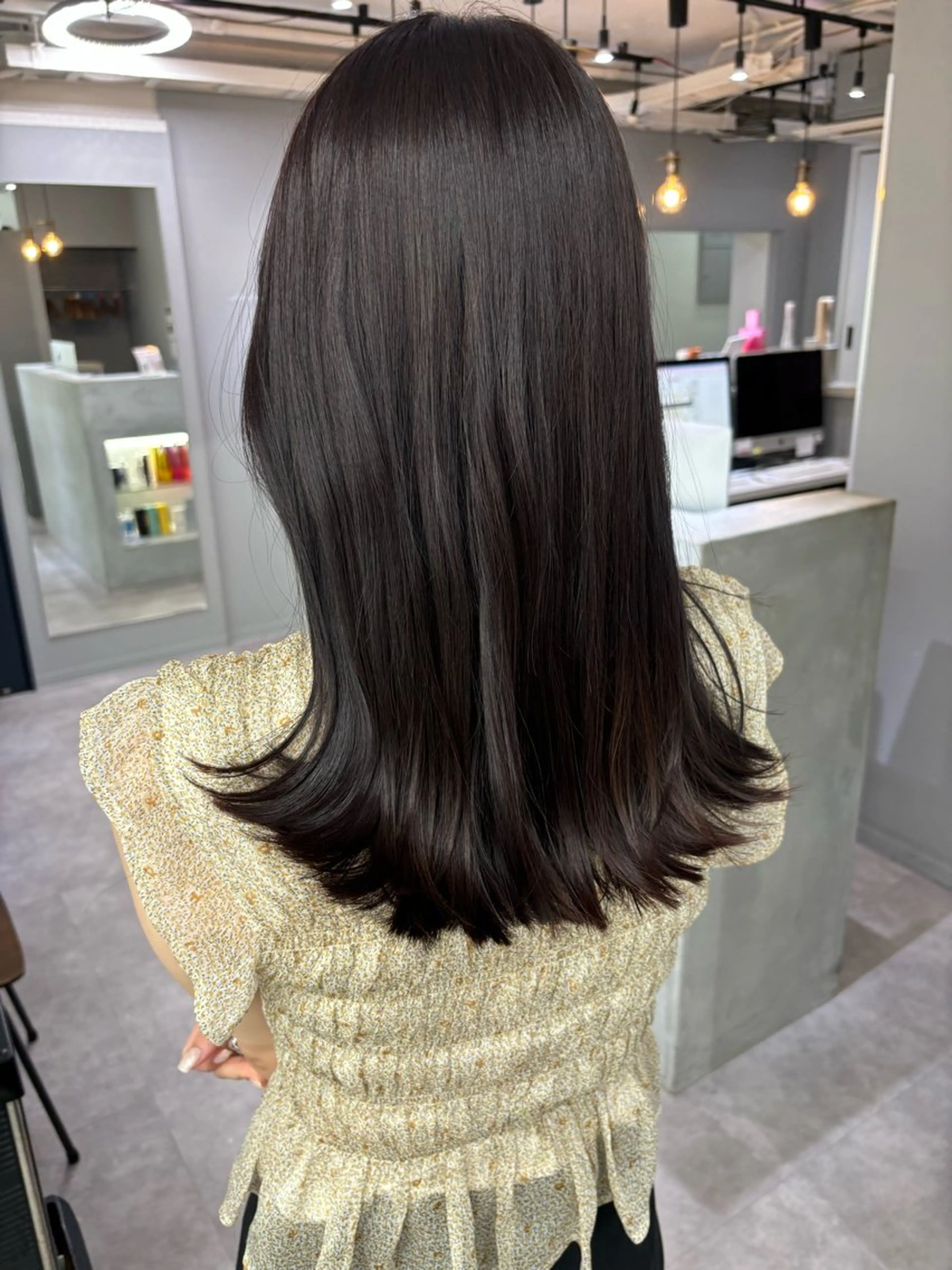 セミロング ANSAhair小倉所属・丹上 俊弥のヘアスタイル