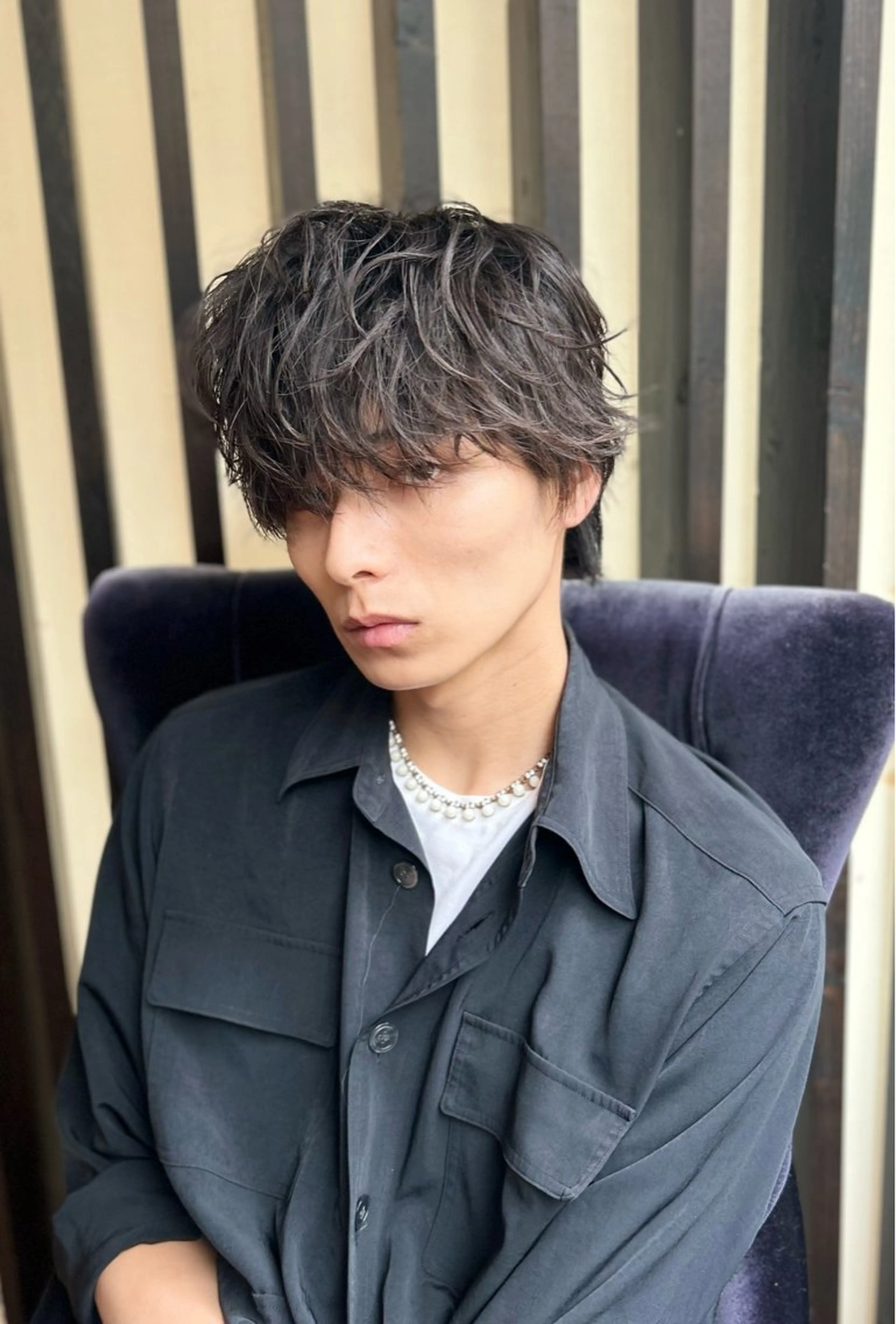 【平日限定🔥】波巻きパーマ+カット💇‍♀️の写真