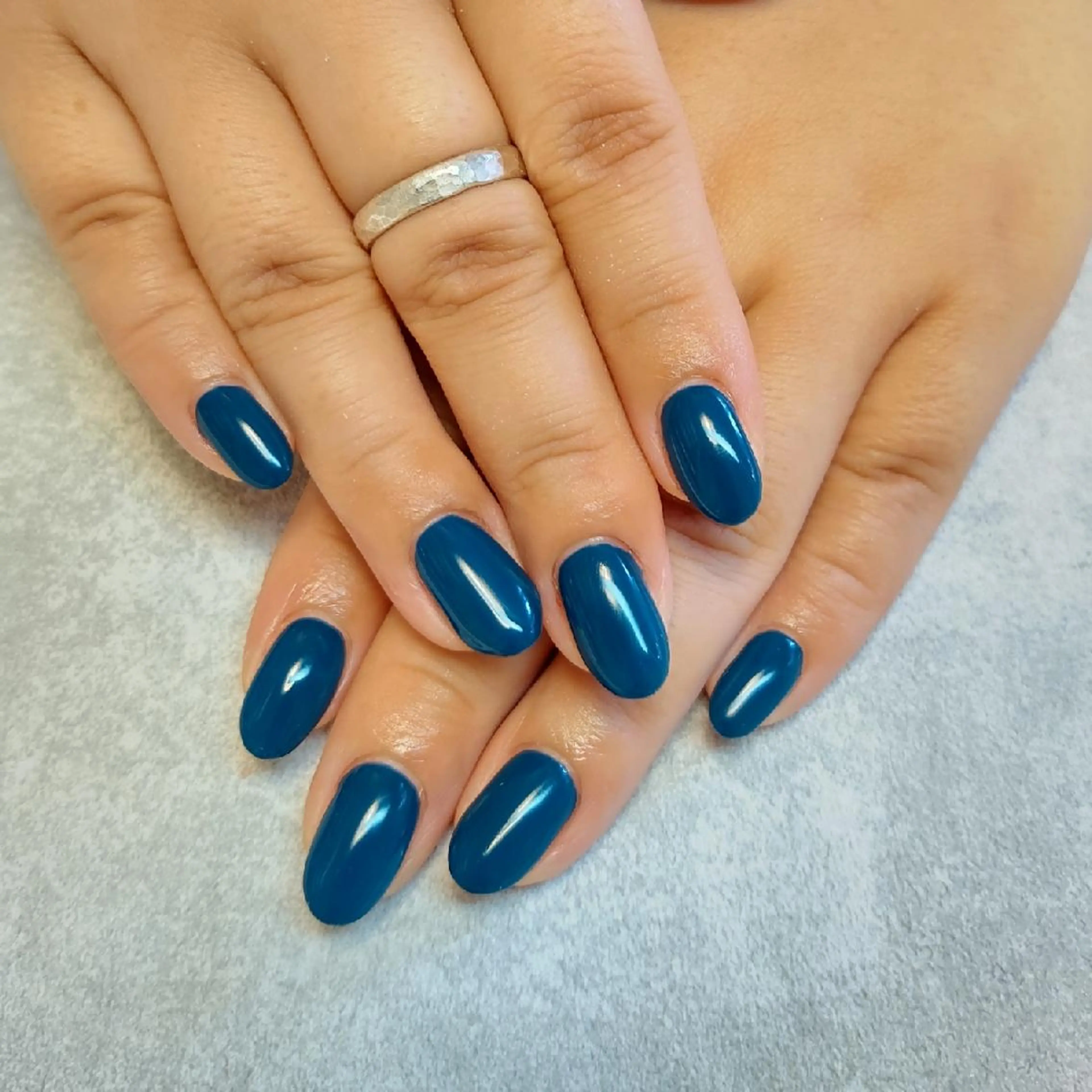 ネイル ワンカラーネイル ジェヌインネイル 河内のネイルデザイン