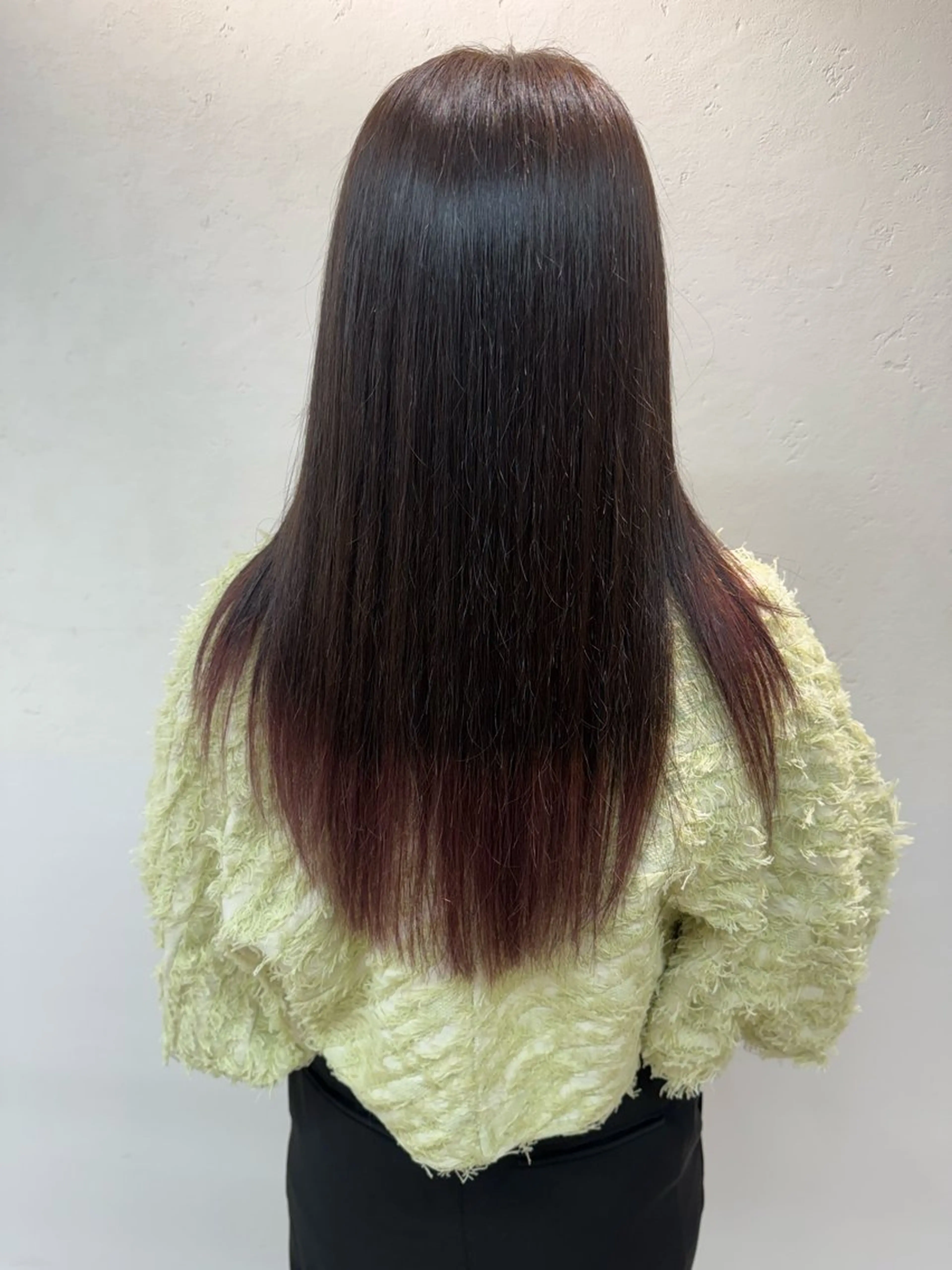 ロング カラー カット ヘアカラー パーマ/ハイトーン /吉田眞のヘアスタイル