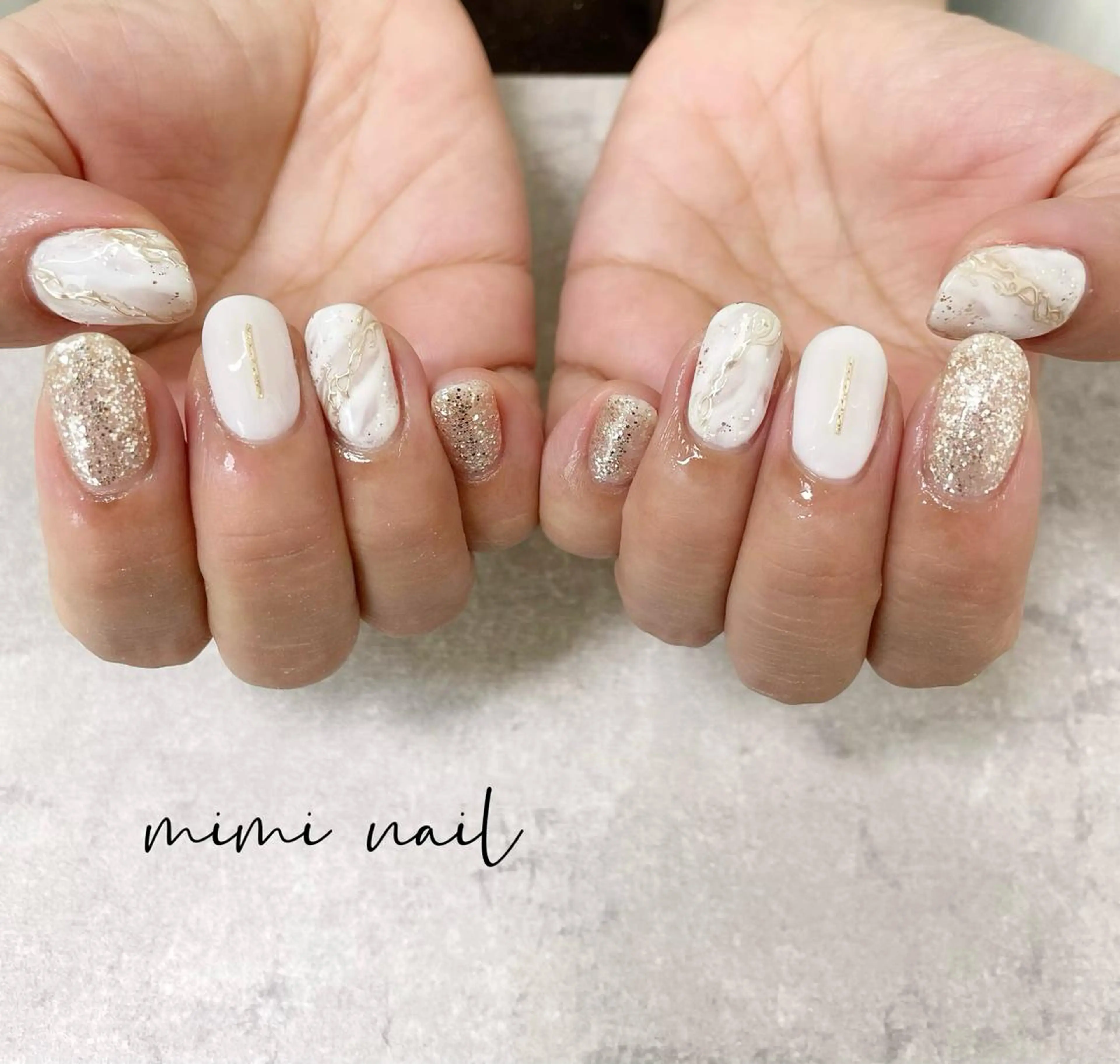 ネイル ハンドネイル mimi nailのネイルデザイン