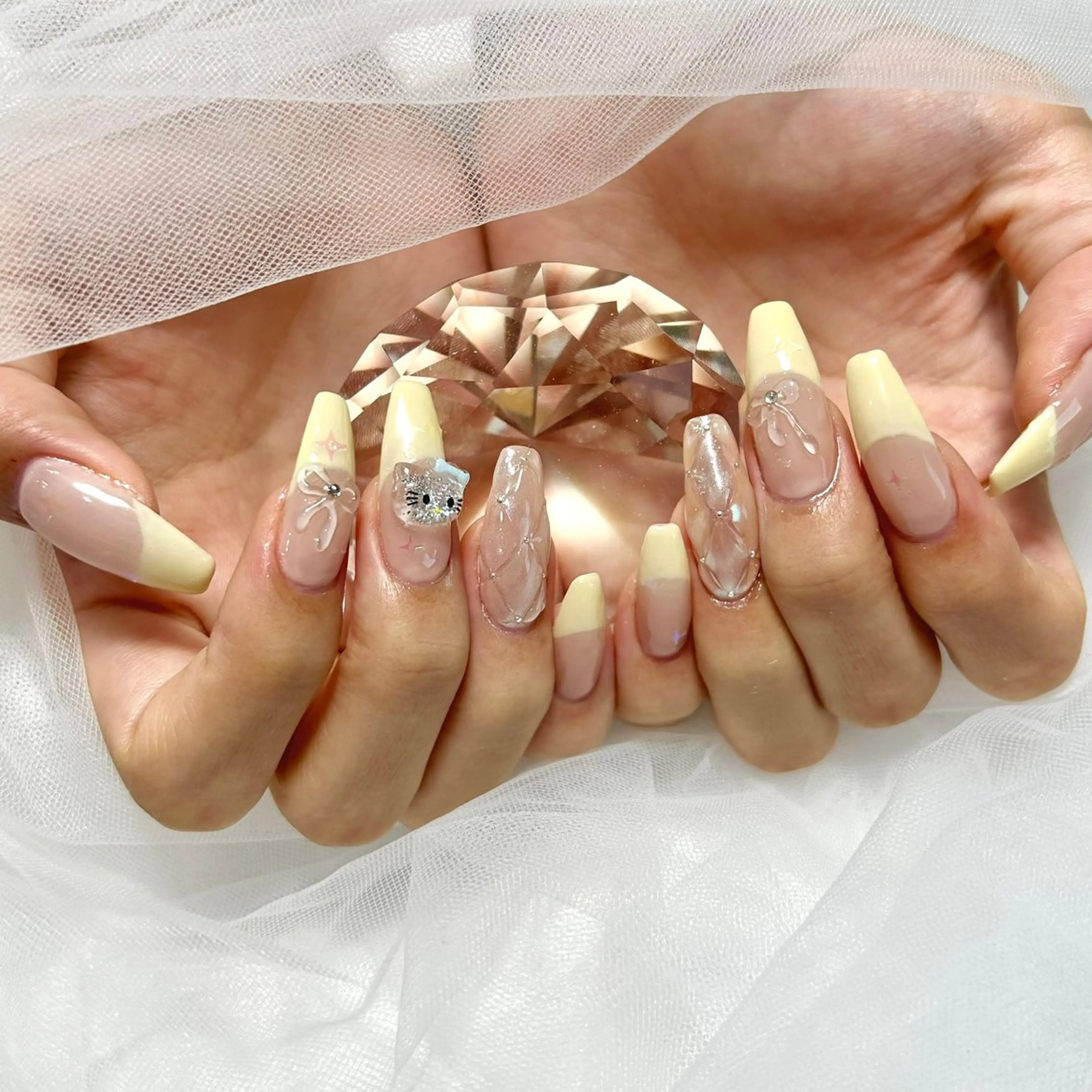 ネイル 持ち込み ハンドネイル EmaNail 奈良橿原店所属・EmaNail 🧸Momokaのネイルデザイン