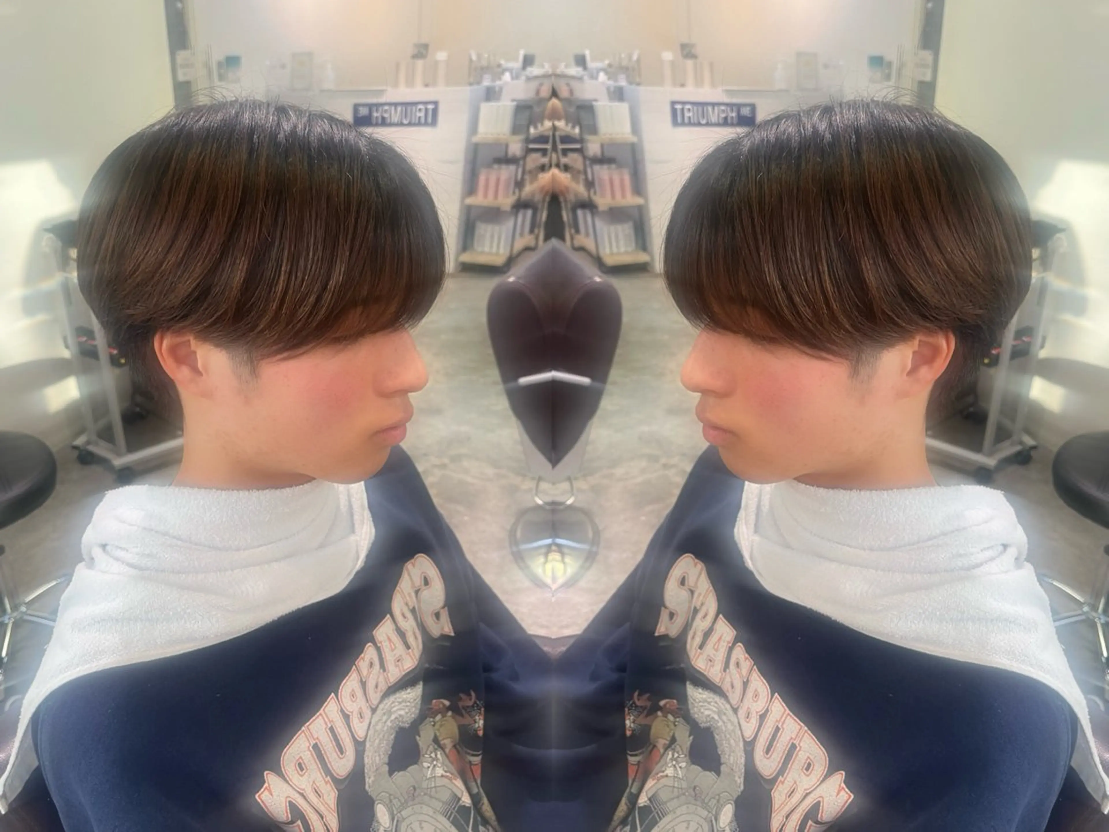 【平日17時枠のみ】メンズ縮毛矯正or酸性ストレートの写真