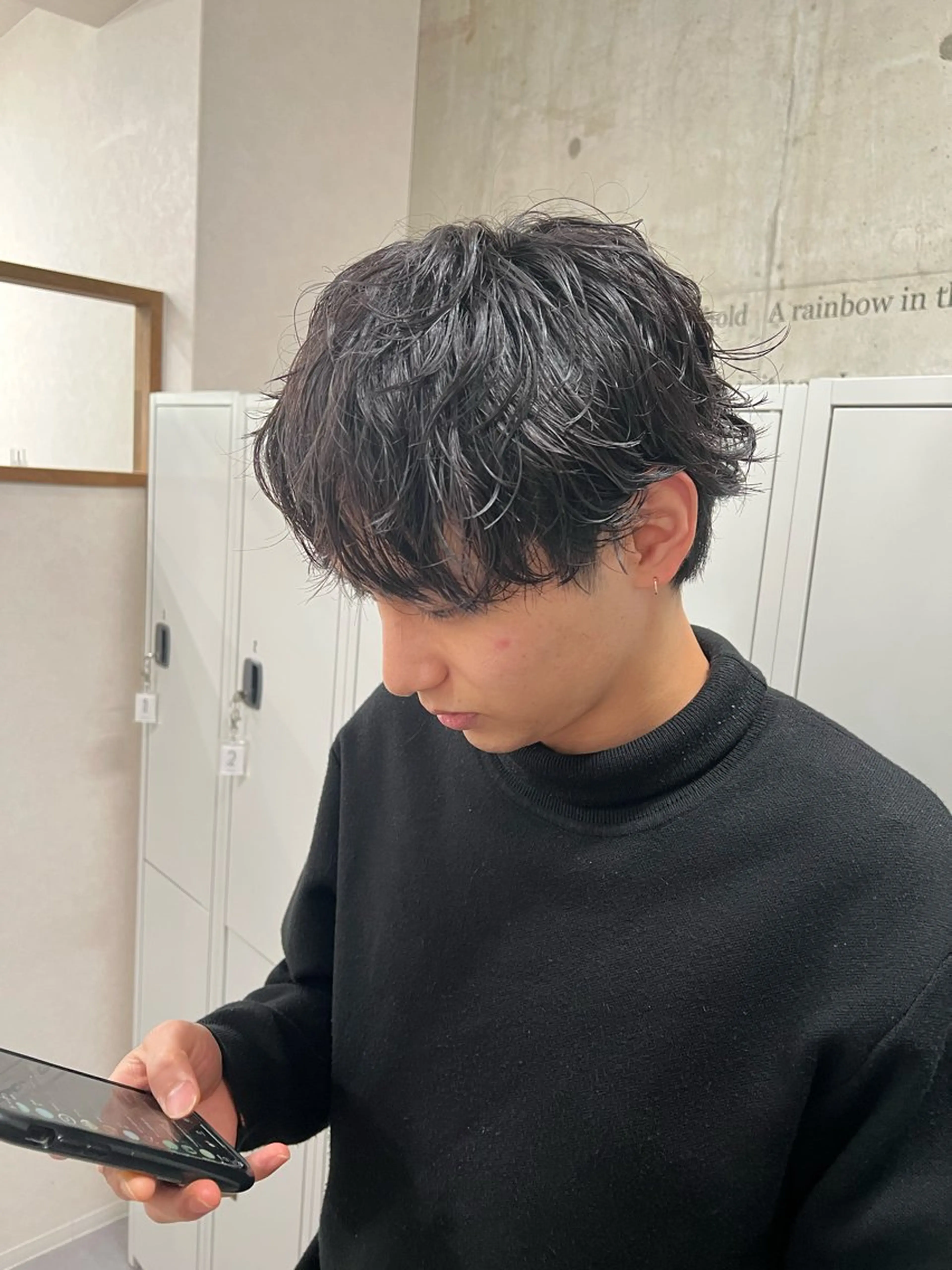 パーマ カット パーマ トリートメント ROCCAhair 瞭汰のヘアスタイル