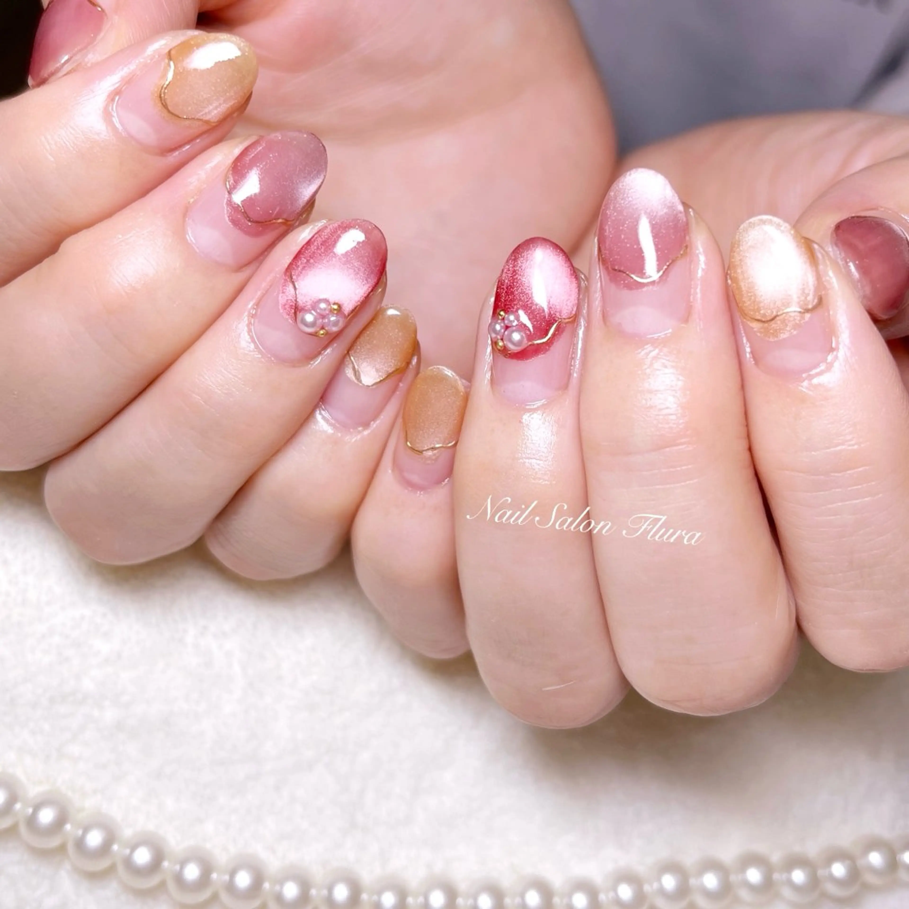 ネイル ハンドネイル NAILSALON Flura所属・NailSalon Fluraのネイルデザイン