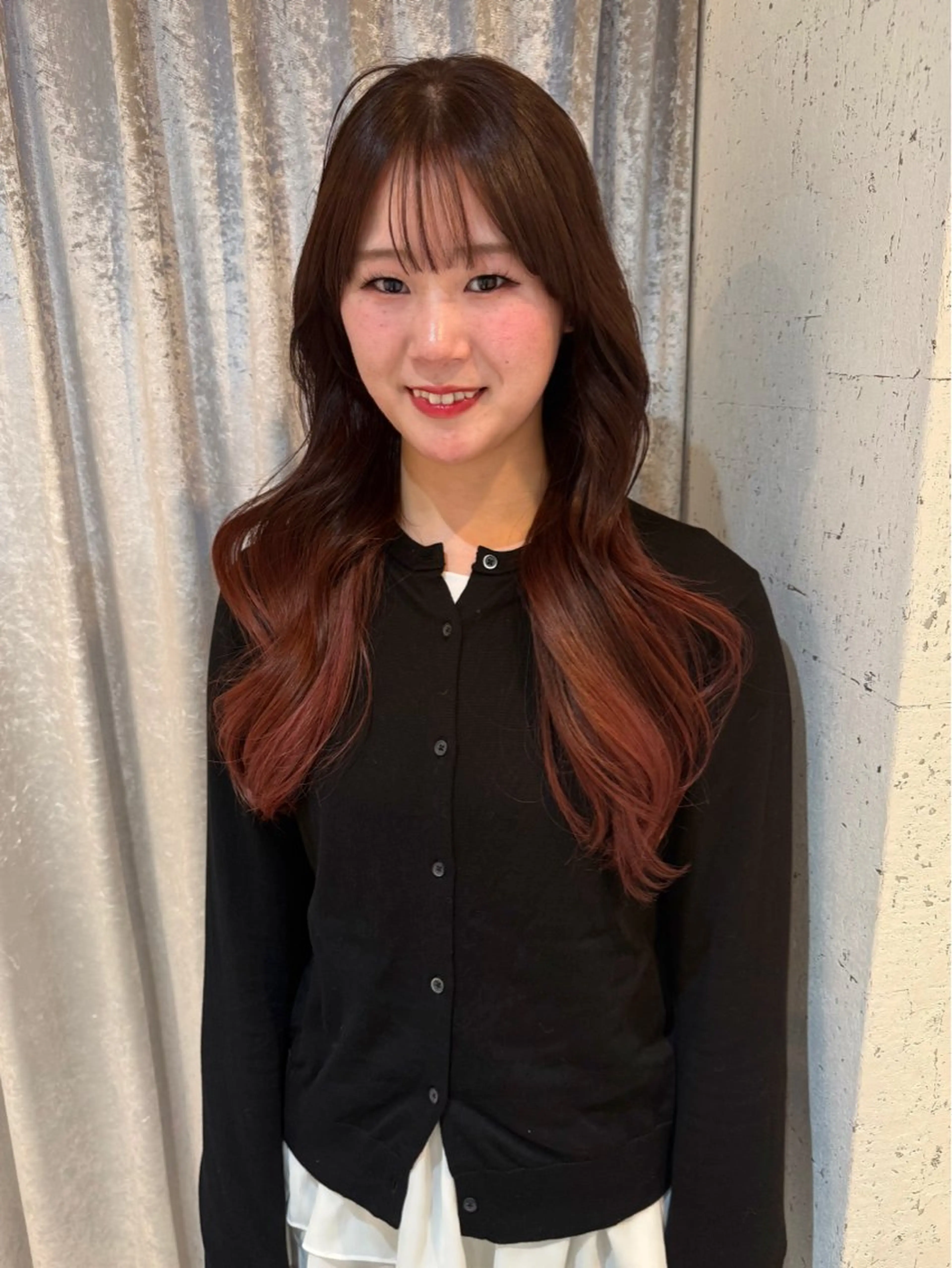 ロング カラー カット ヘアカラー トリートメント mai / linoah˚✧のヘアスタイル