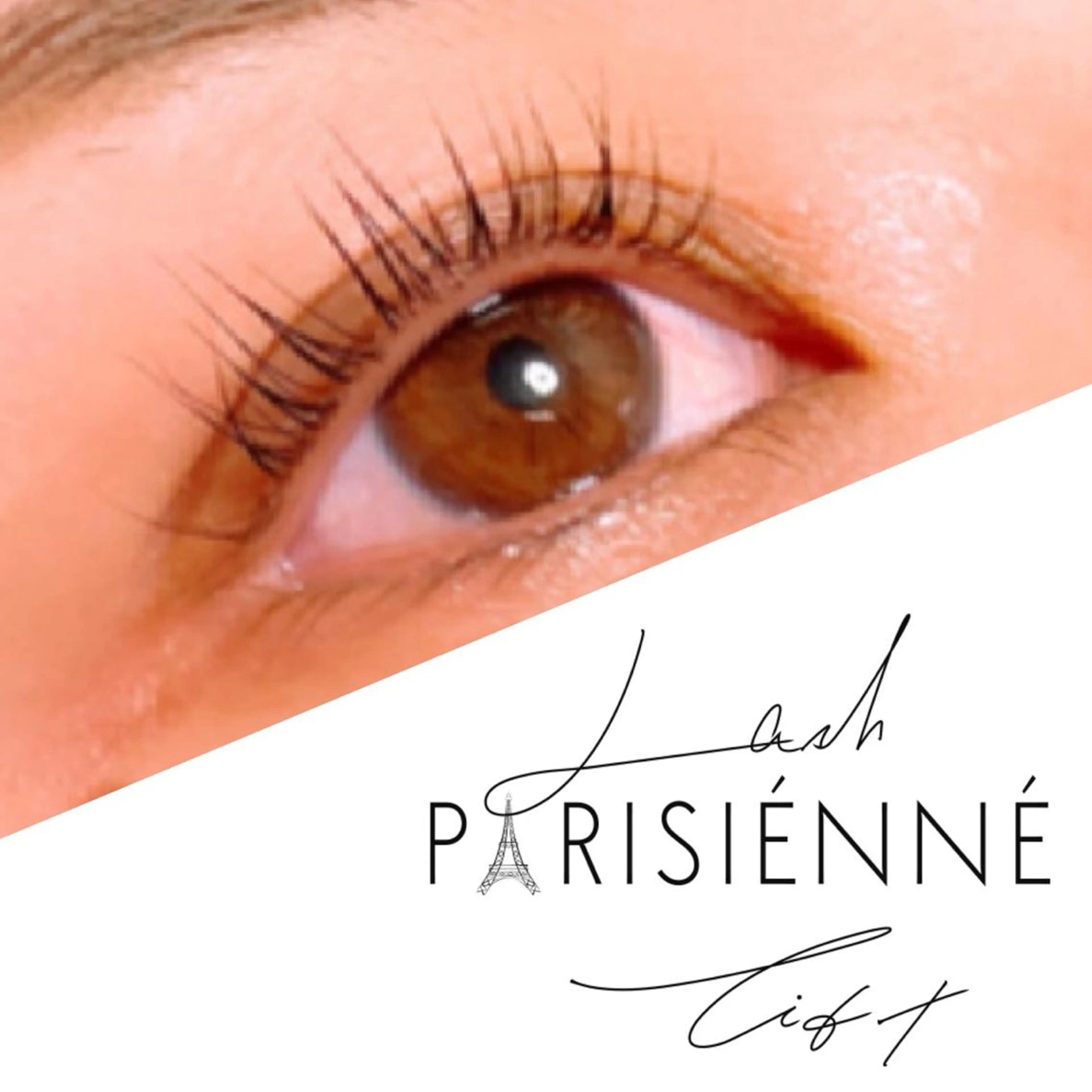 マツエク・マツパ パリジェンヌラッシュリフト 一重×まつ毛パーマ マツパ 裴 佑佳のマツエク・マツパデザイン