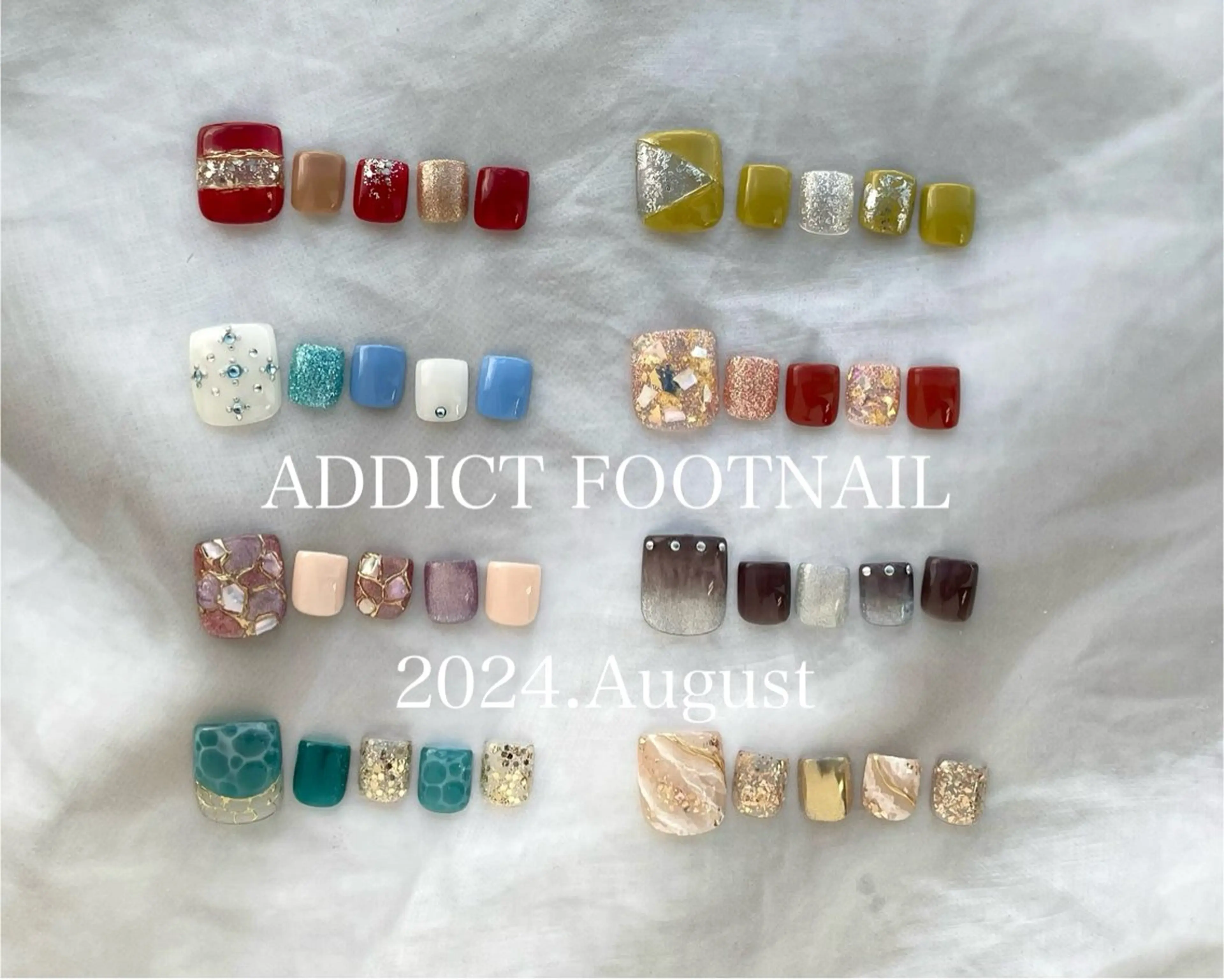 ネイル フットネイル ADDICT アディクトのマツエク・マツパデザイン