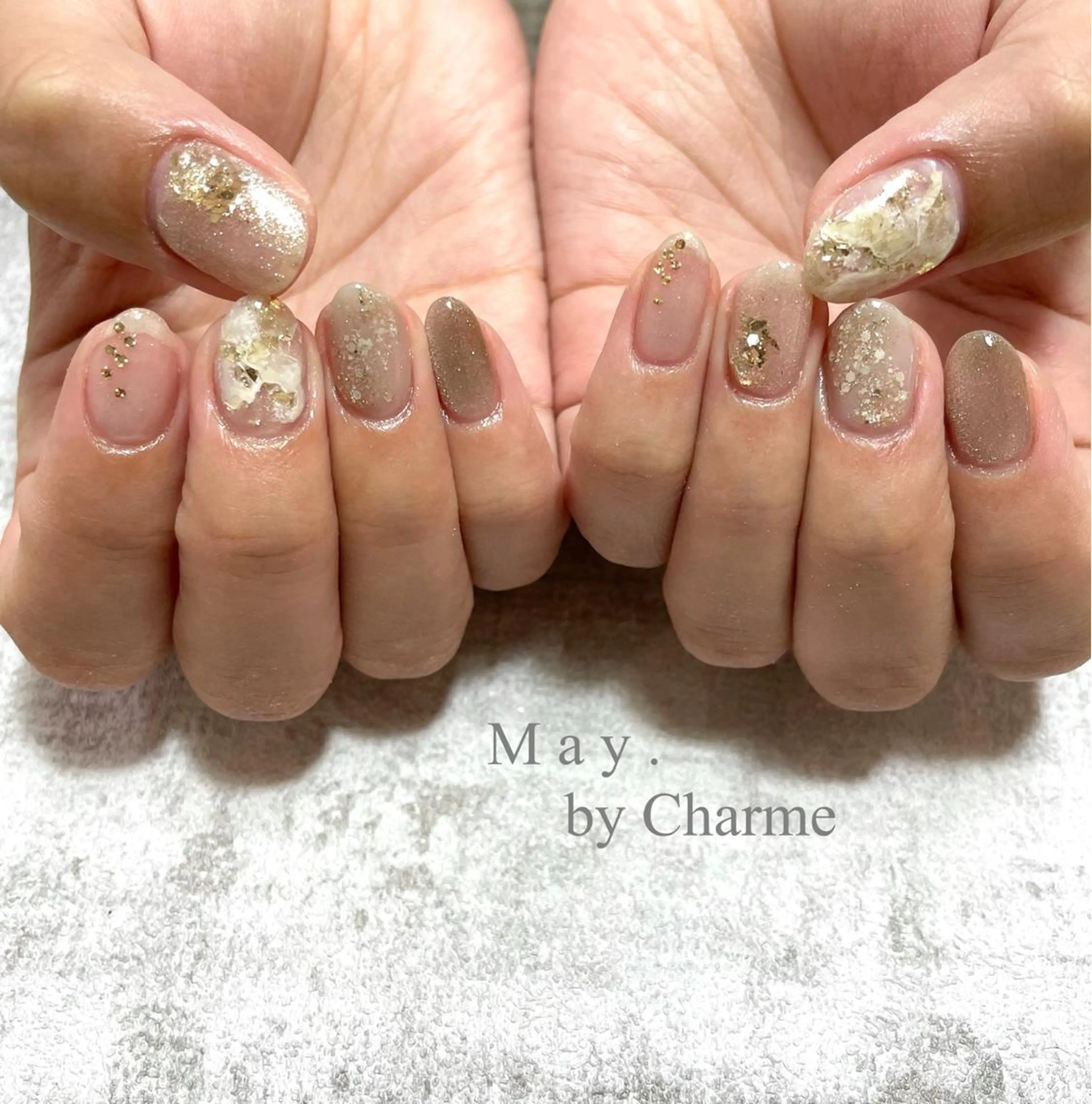 ネイル May.by Charme  Hのネイルデザイン
