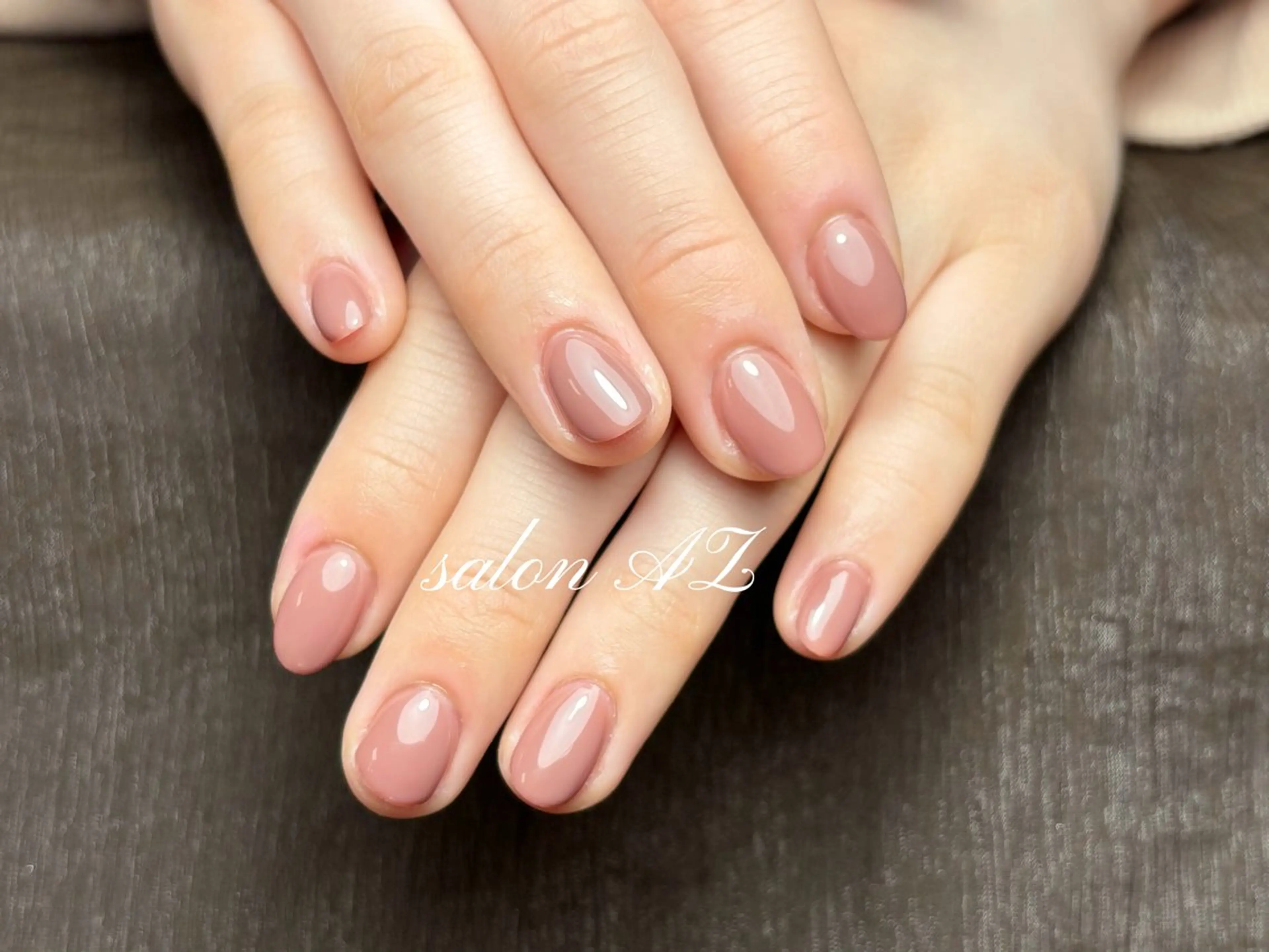 ネイル 桜ネイル 長さ出し フットネイル フレンチネイル ジェルネイル salon AZのネイルデザイン