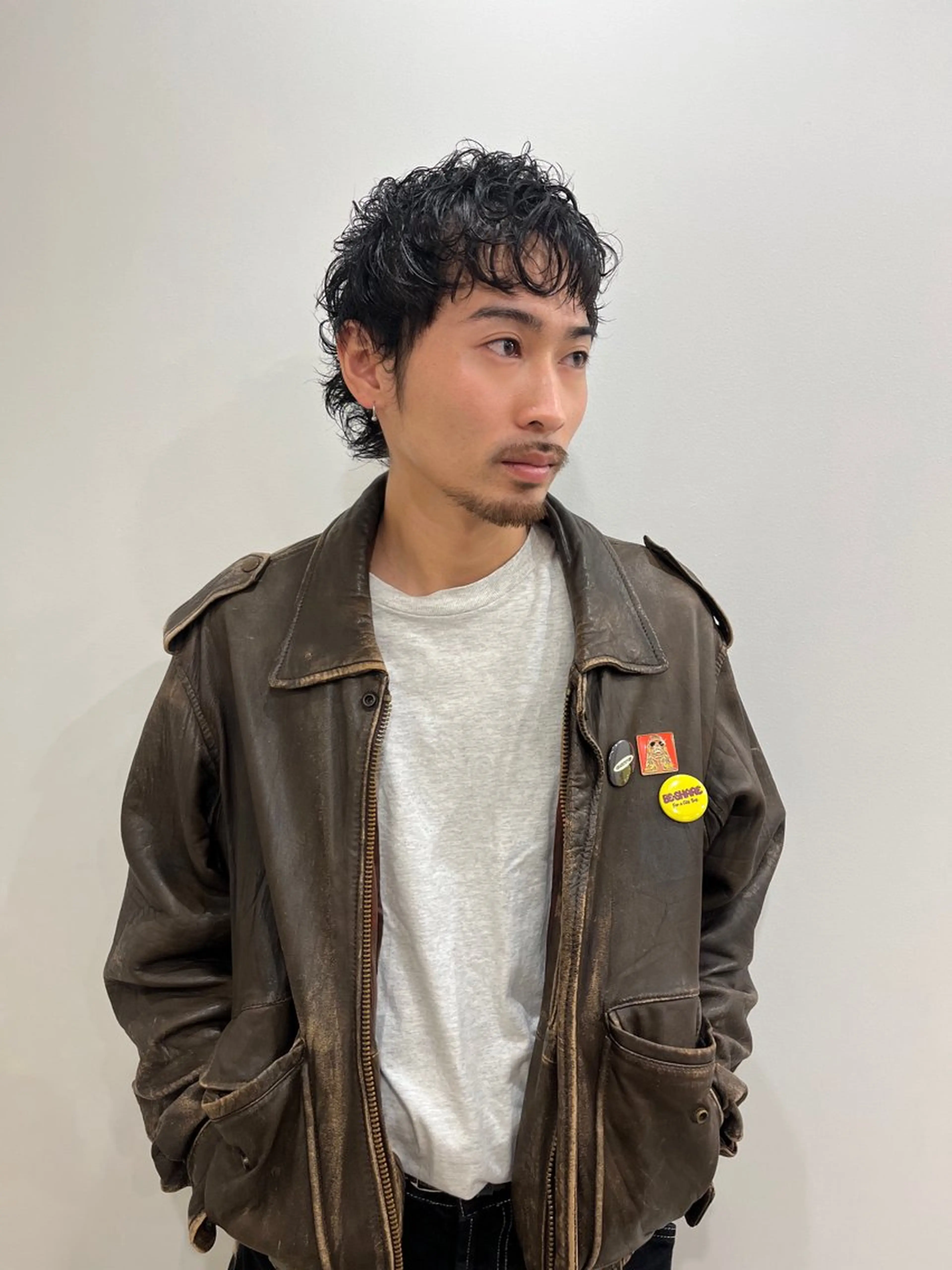 ショート パーマ メンズ メンズパーマ behov所属・柔らかカラー 🤎Tsubasaのヘアスタイル