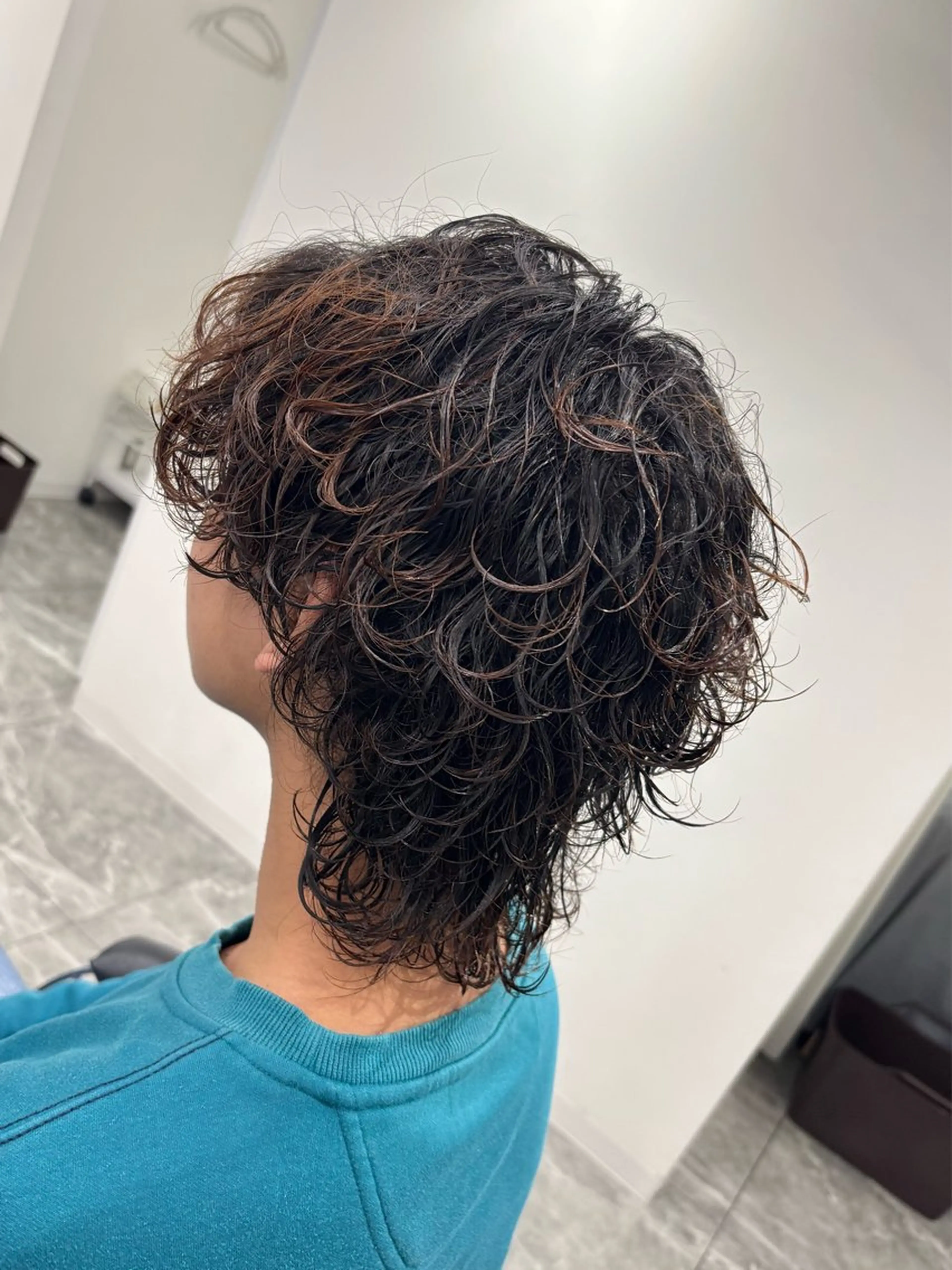 パーマ メンズ カット パーマ メンズスタイリスト✨ 助川龍哉のヘアスタイル