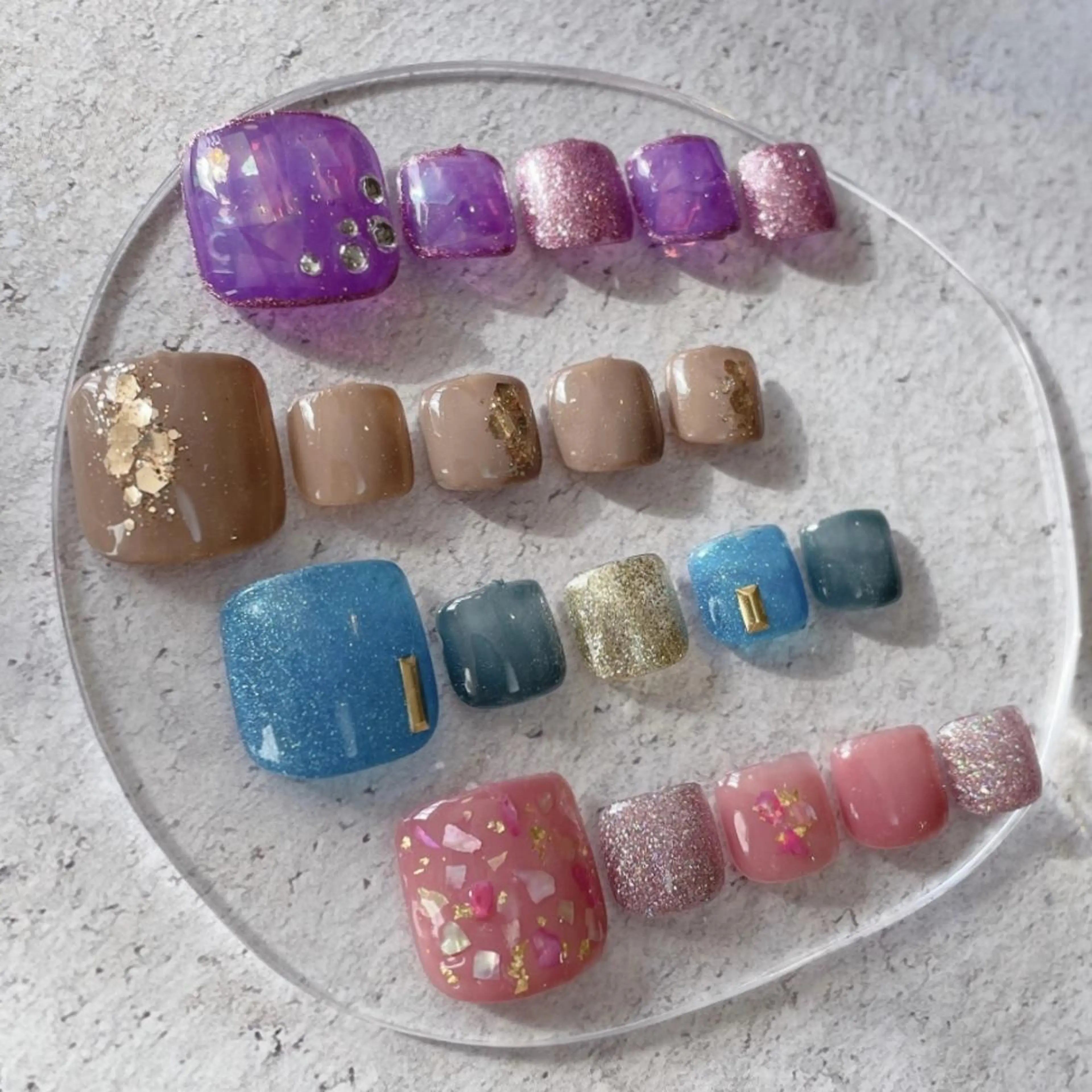 ネイル フットネイル SEPTNAIL 中澤のネイルデザイン