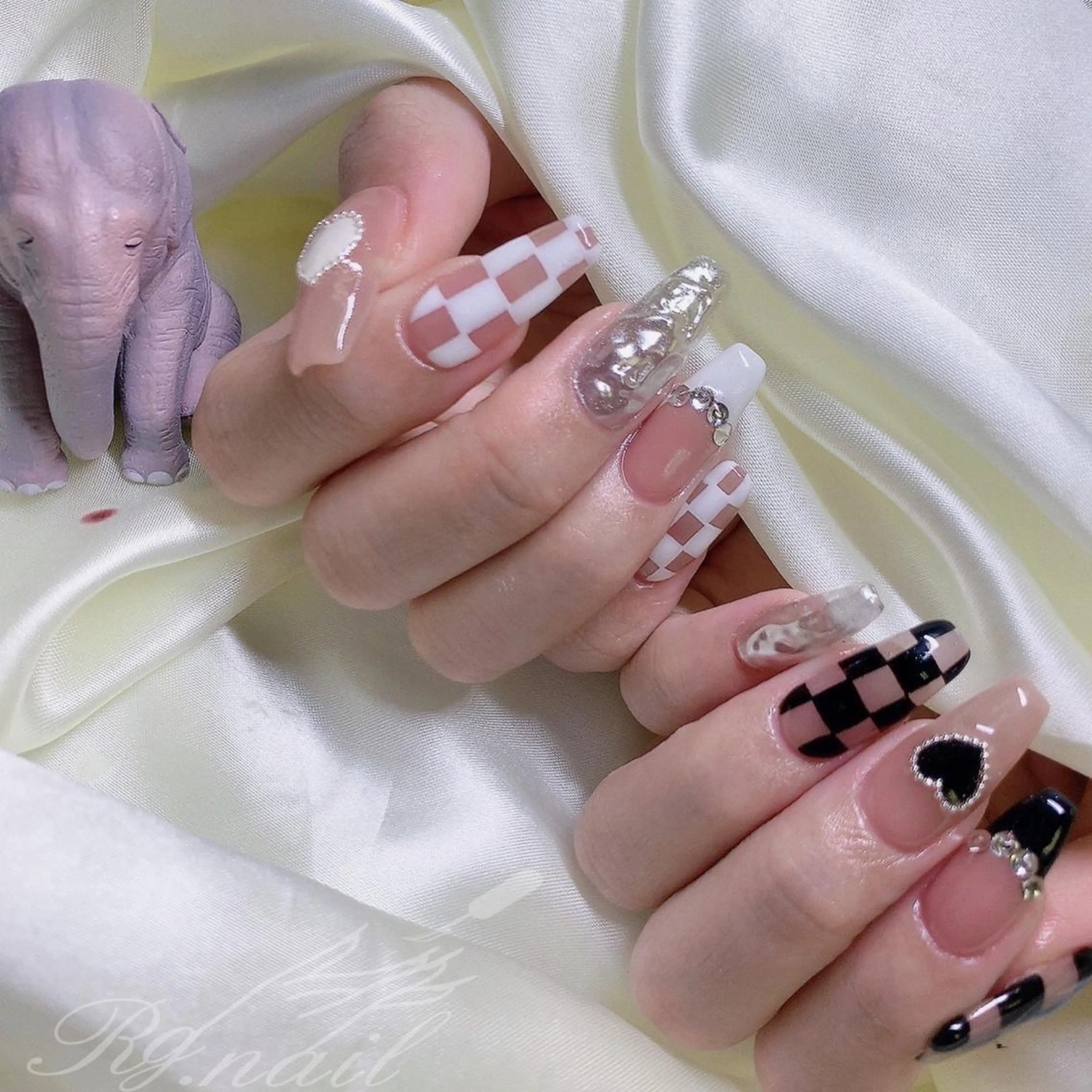 ロング ネイル Cho Artネイル所属・Cho Art ネイルのネイルデザイン