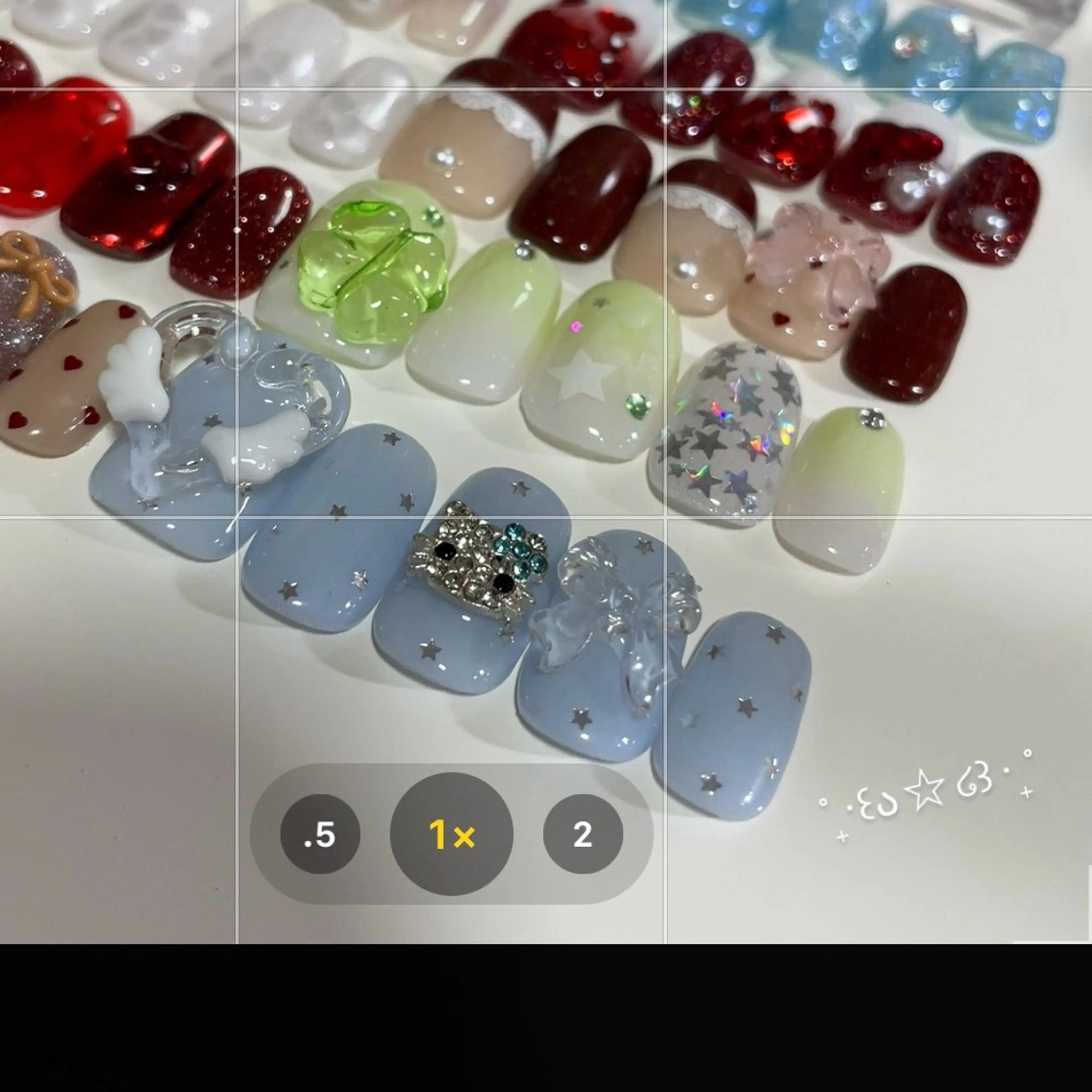 ネイル ジェルネイル グラデーション ハート ラメ(グリッター) ラメグラデーション ハンドネイル Sugar. ひかり໒꒱˚.*のネイルデザイン