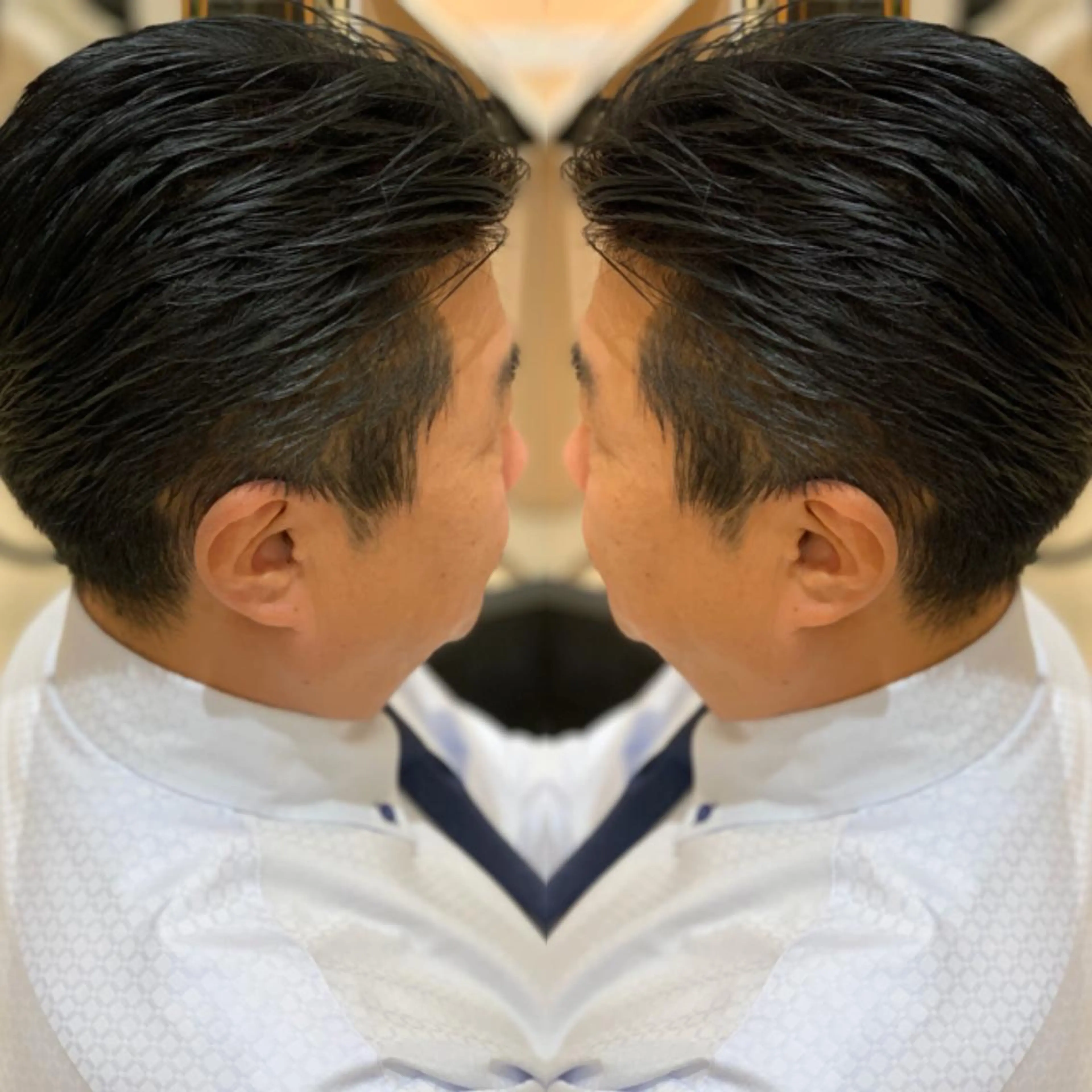 メンズ 🩵波巻き／ツイスパ HARU💎のヘアスタイル