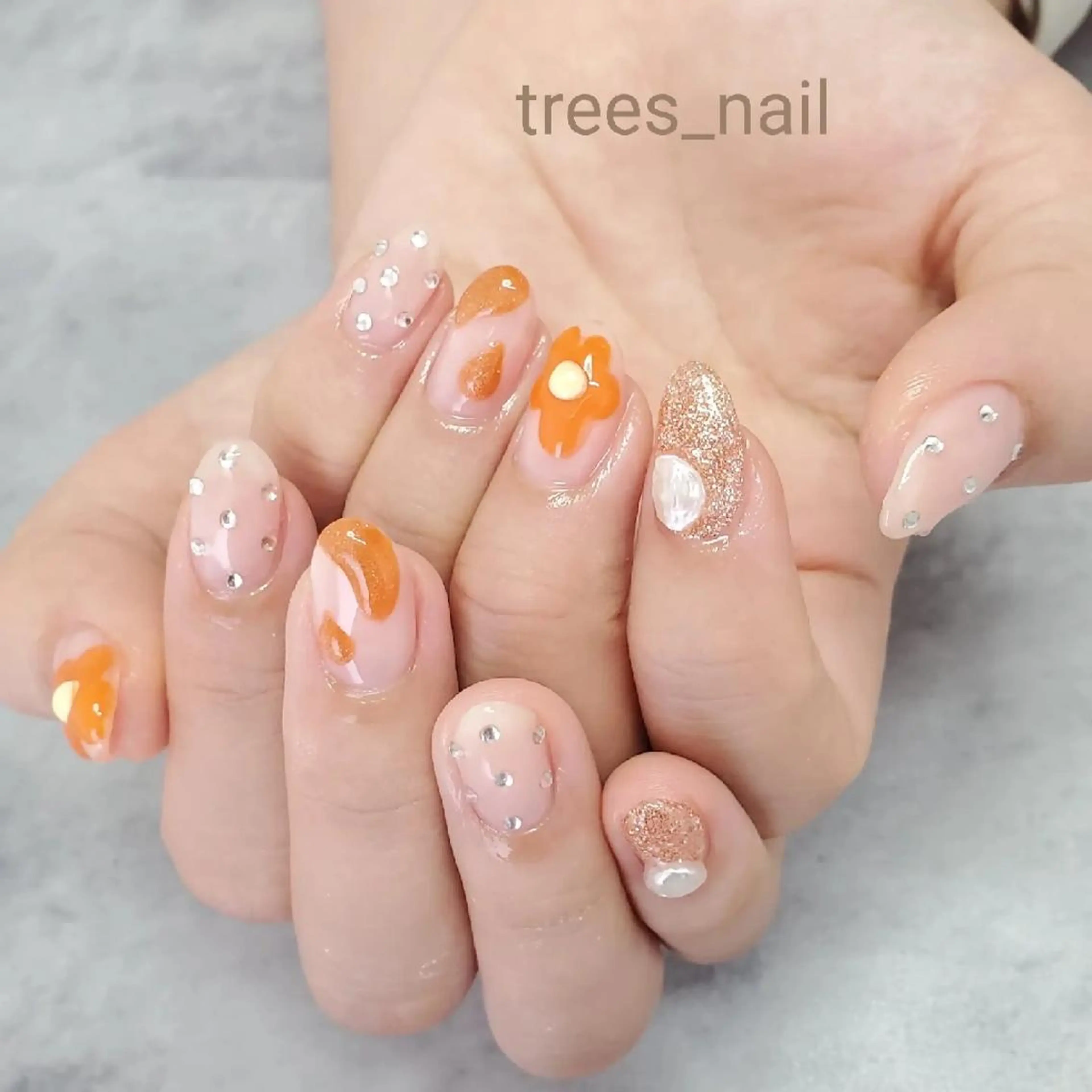 ネイル trees_ nailのネイルデザイン