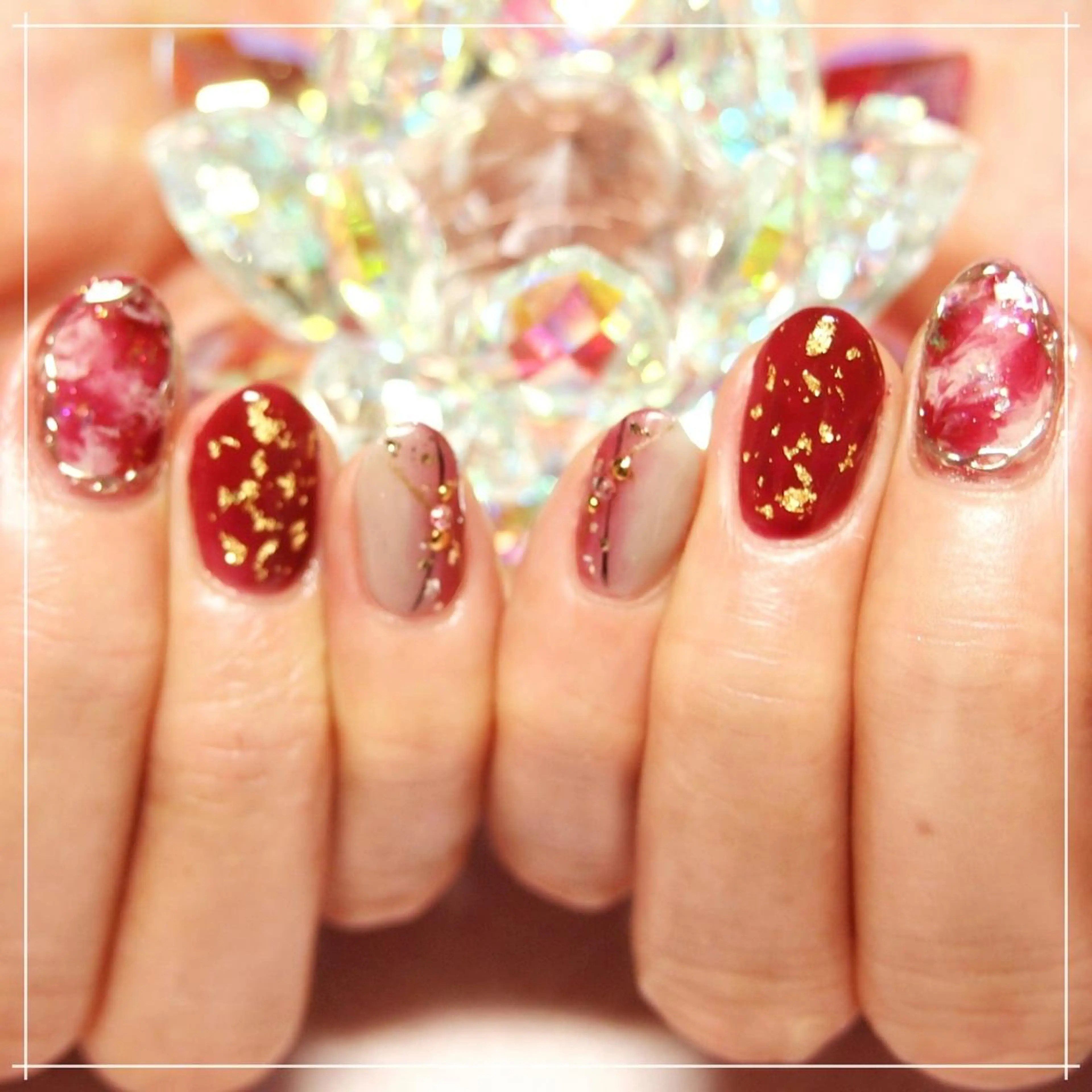 ネイル 山田 麻衣のネイルデザイン