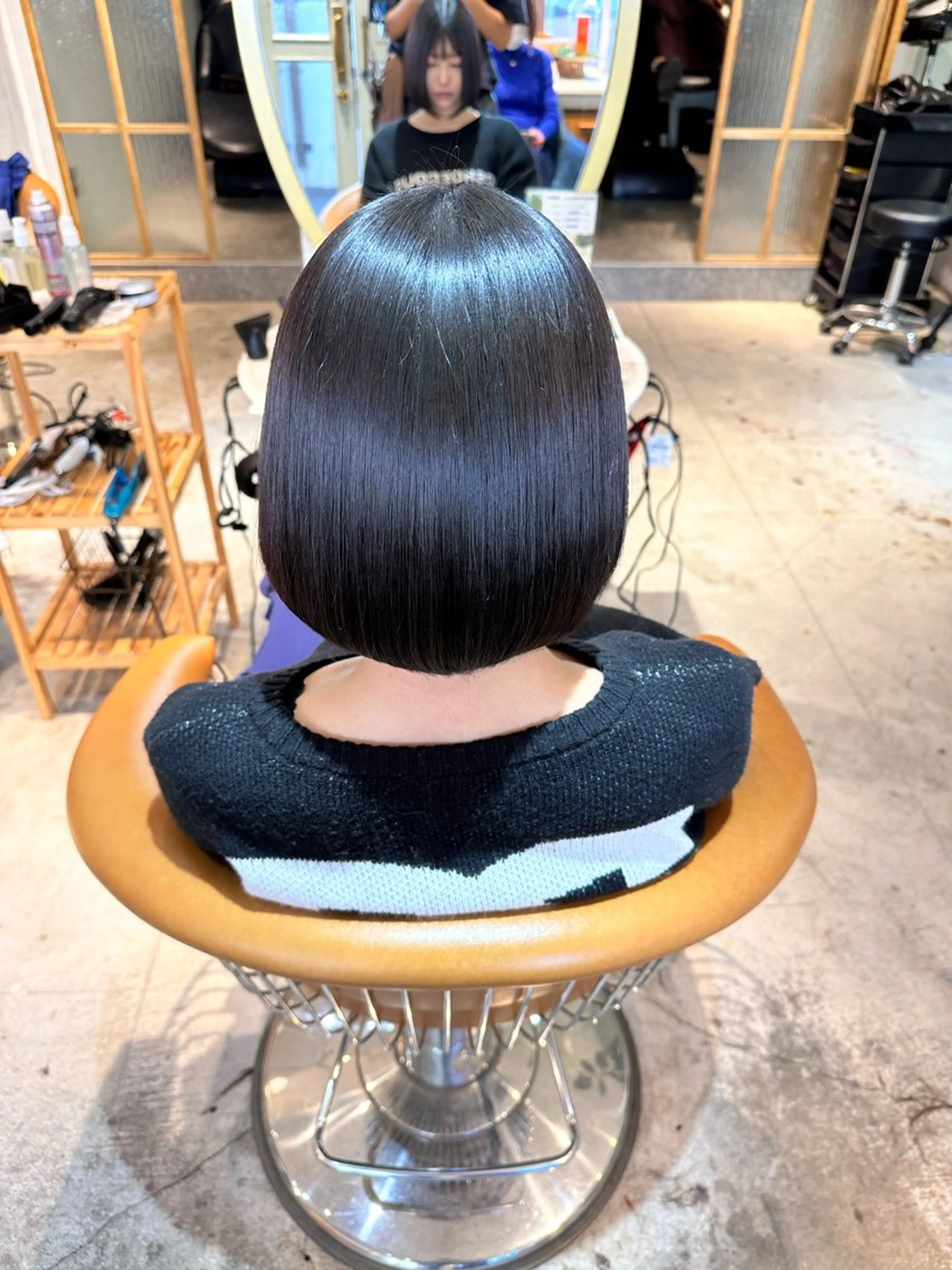 ショート ボブ 髪質改善 トリートメント カット トリートメント 艶髪/縮毛矯正 /髪質改善千田大地のヘアスタイル