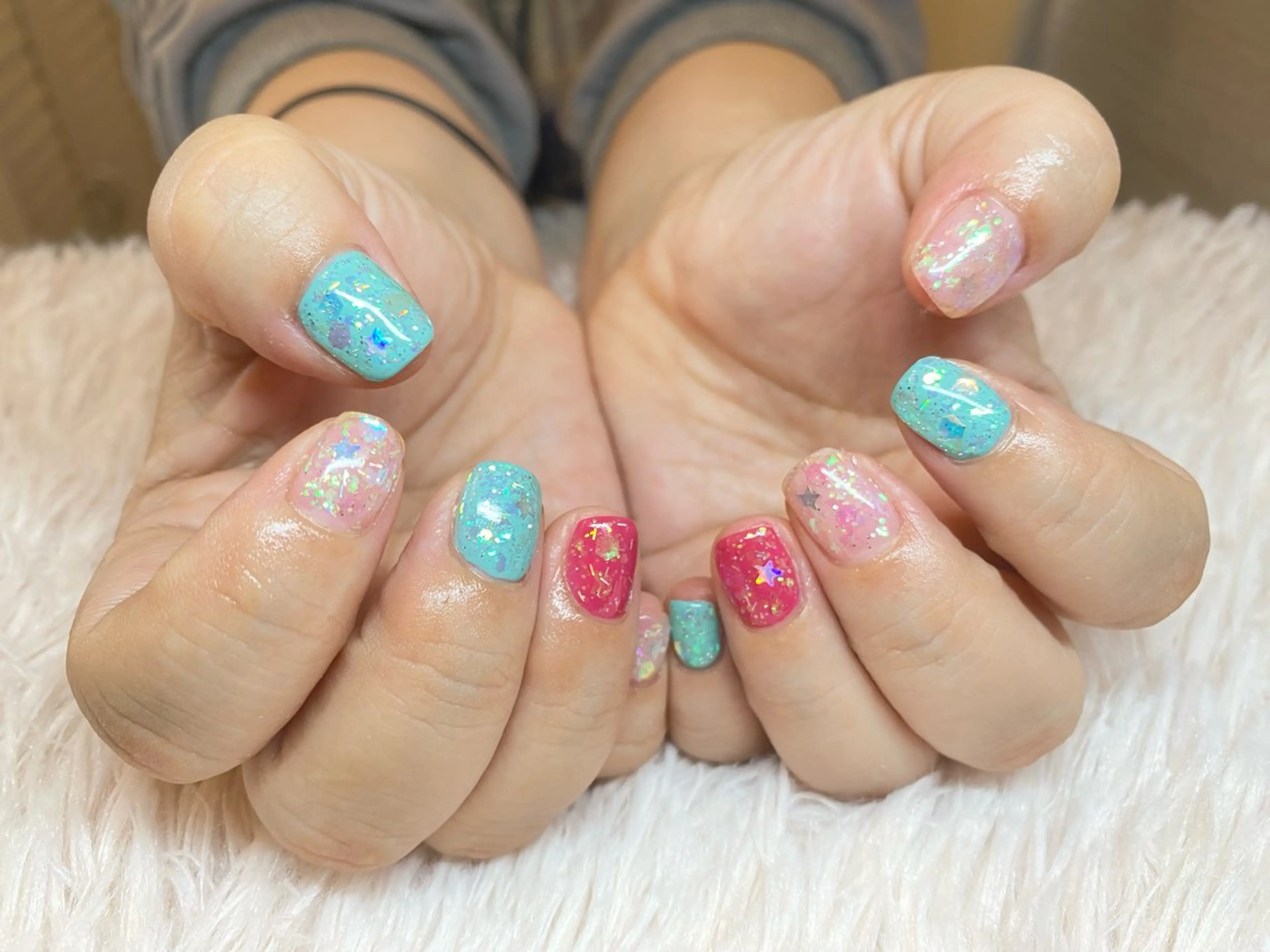ネイル キラキラネイル Chandra nail&tarotのネイルデザイン
