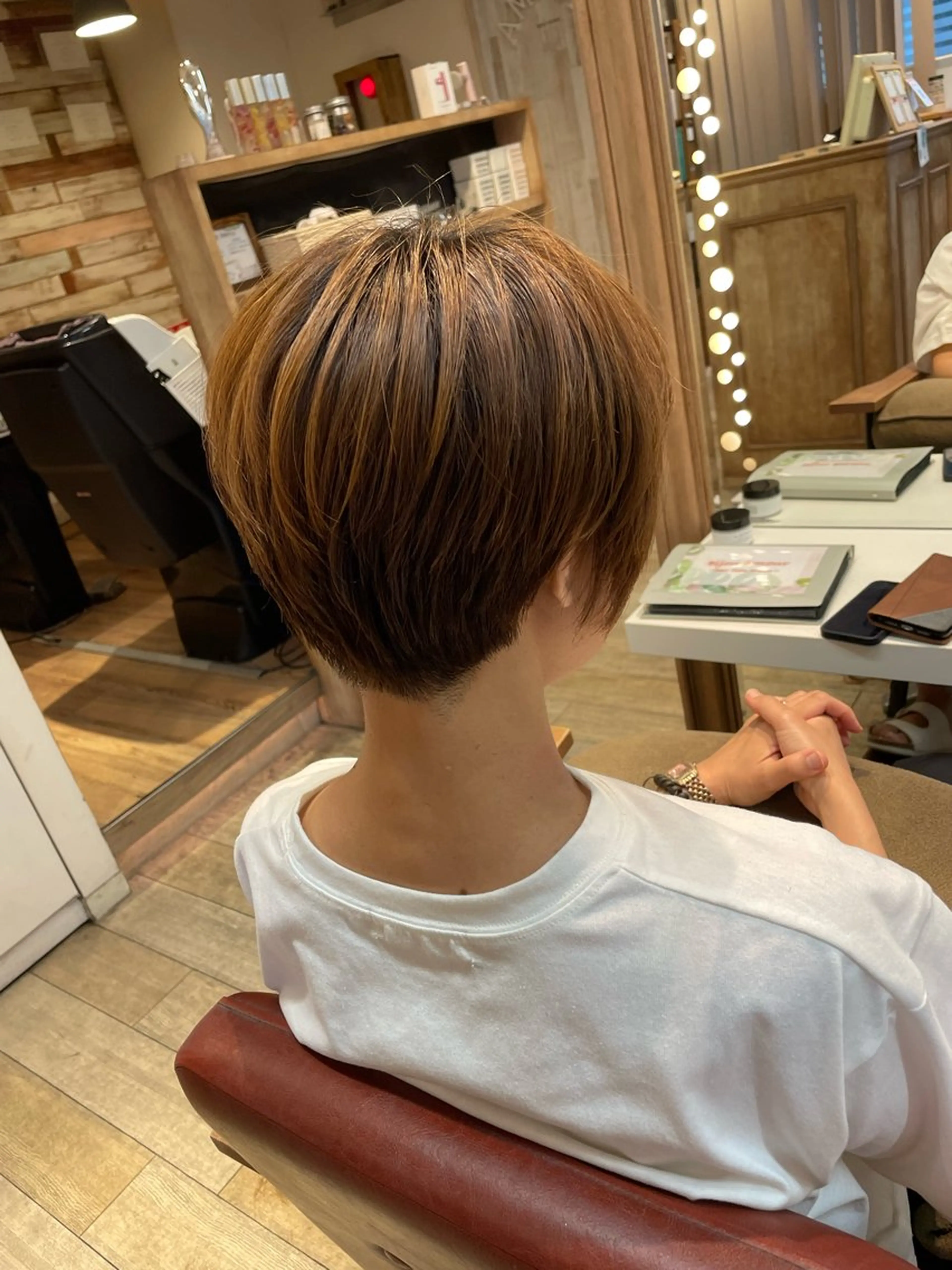 ショート ショートヘア ✨横須賀髪質改善✨️ 加藤 百音のヘアスタイル