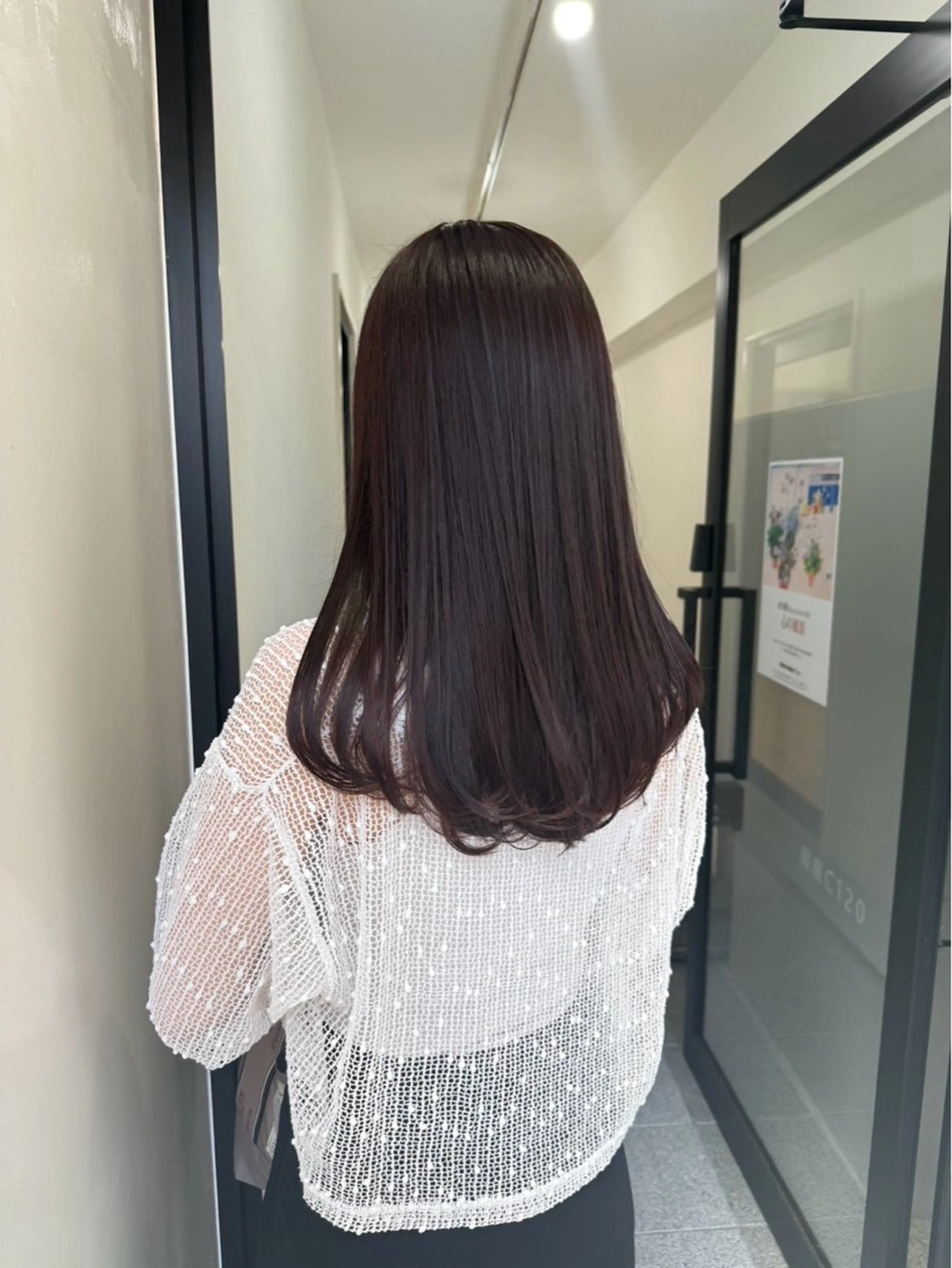 美艶カラー＋4step髪質改善超音波トリートメントの写真