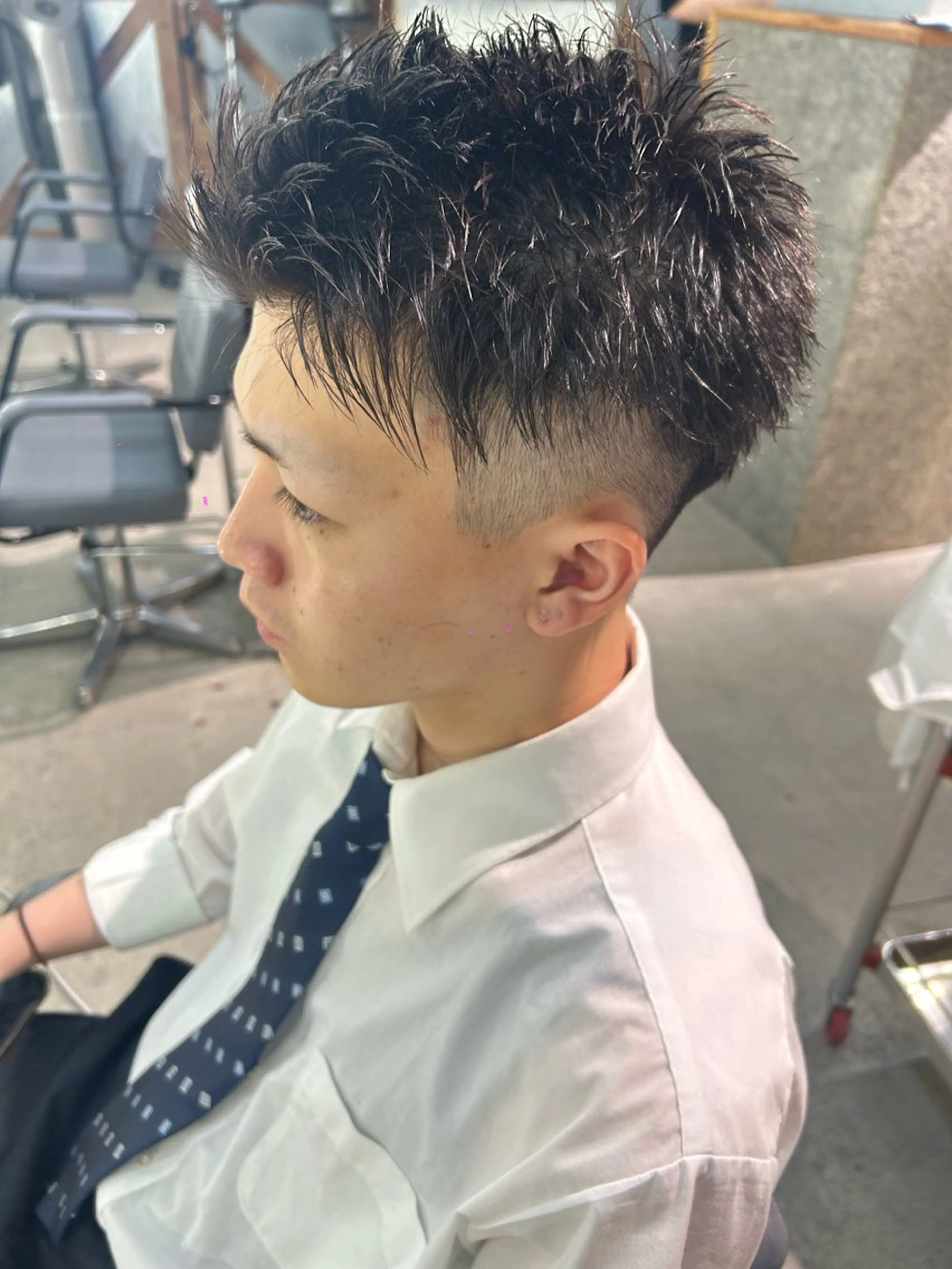 ショート 高橋 航大のヘアスタイル