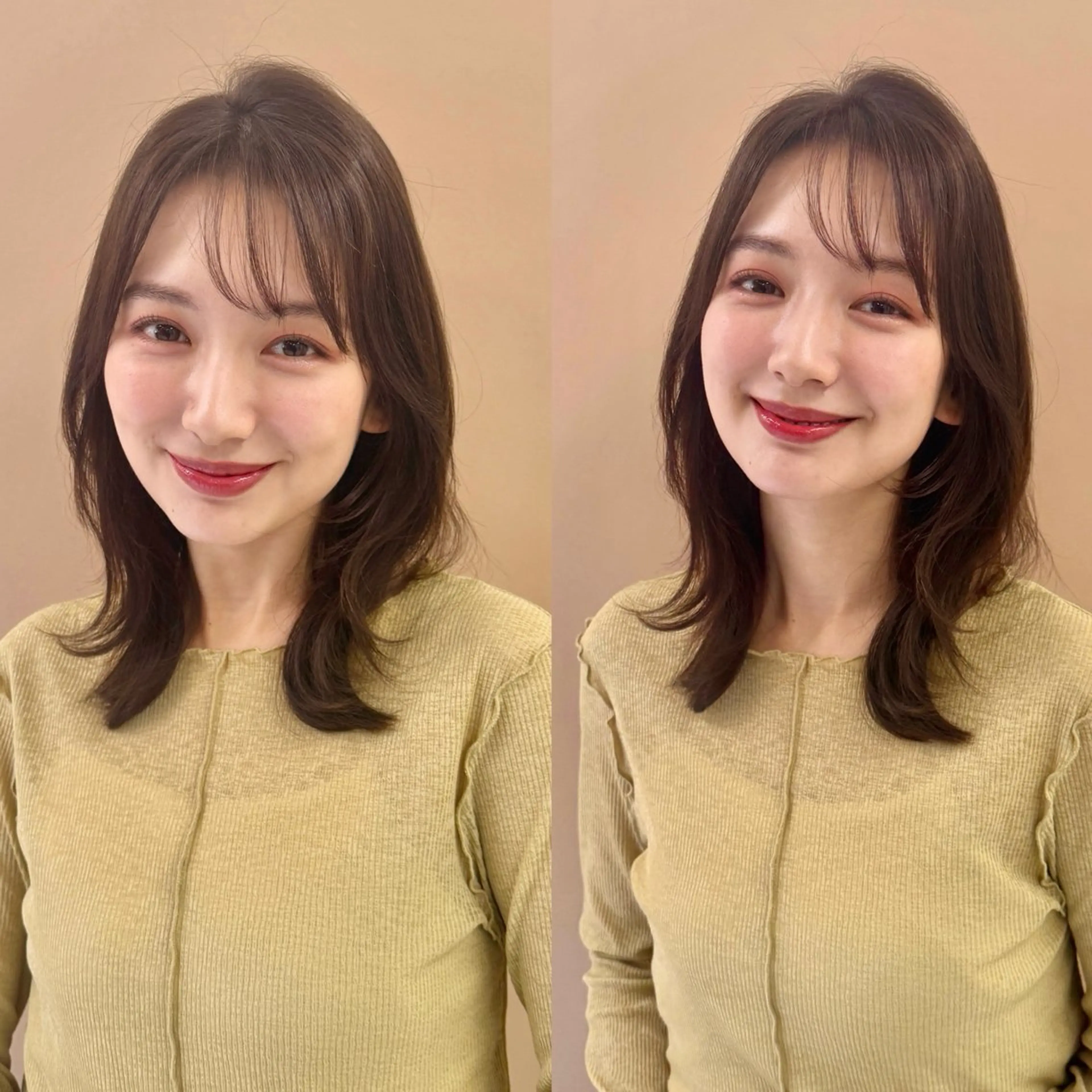 【ミニモ学割U24限定】カット＋カラー＋ハホニコ3stepトリートメント🧡【銀座駅/有楽町駅/銀座一丁目駅/東銀座駅】の写真