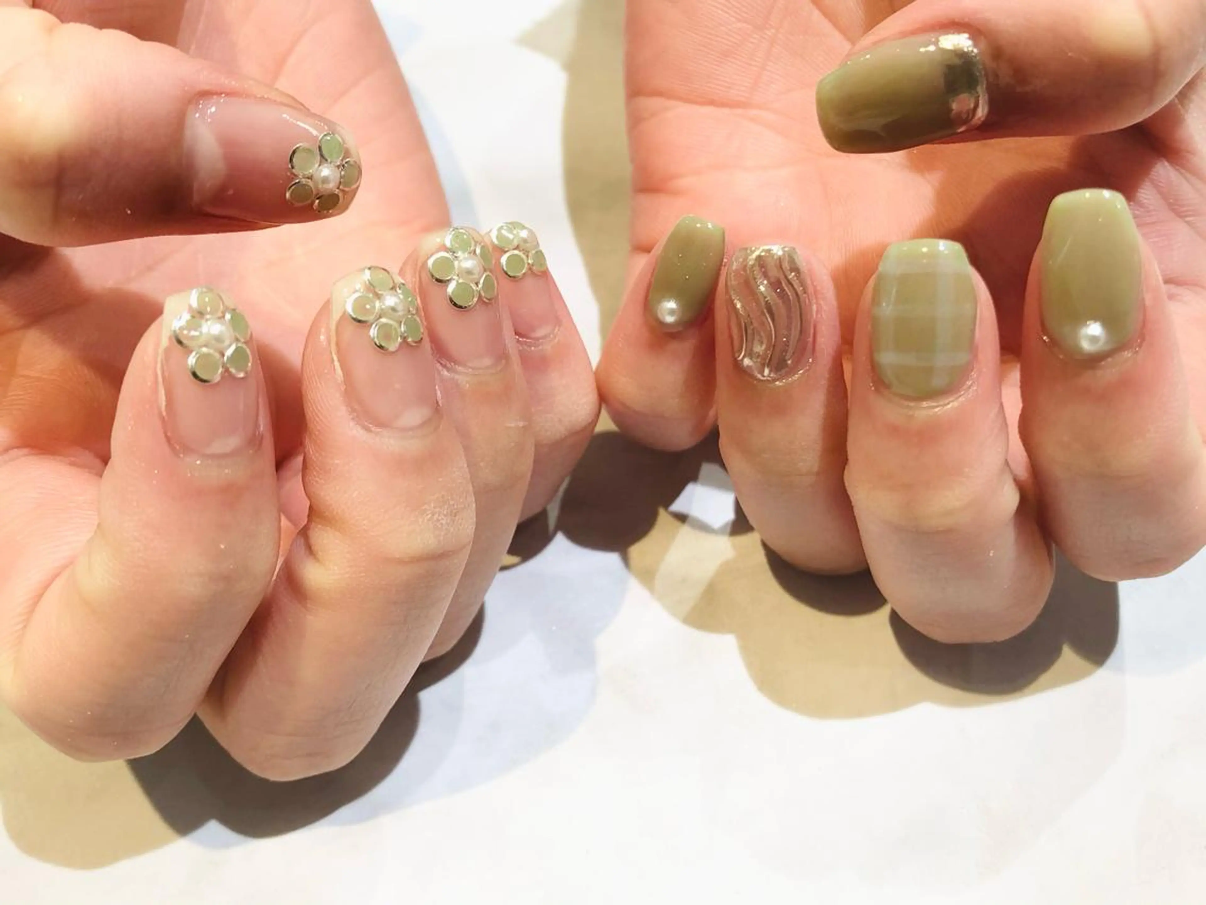 ネイル 舞田 苑香のネイルデザイン