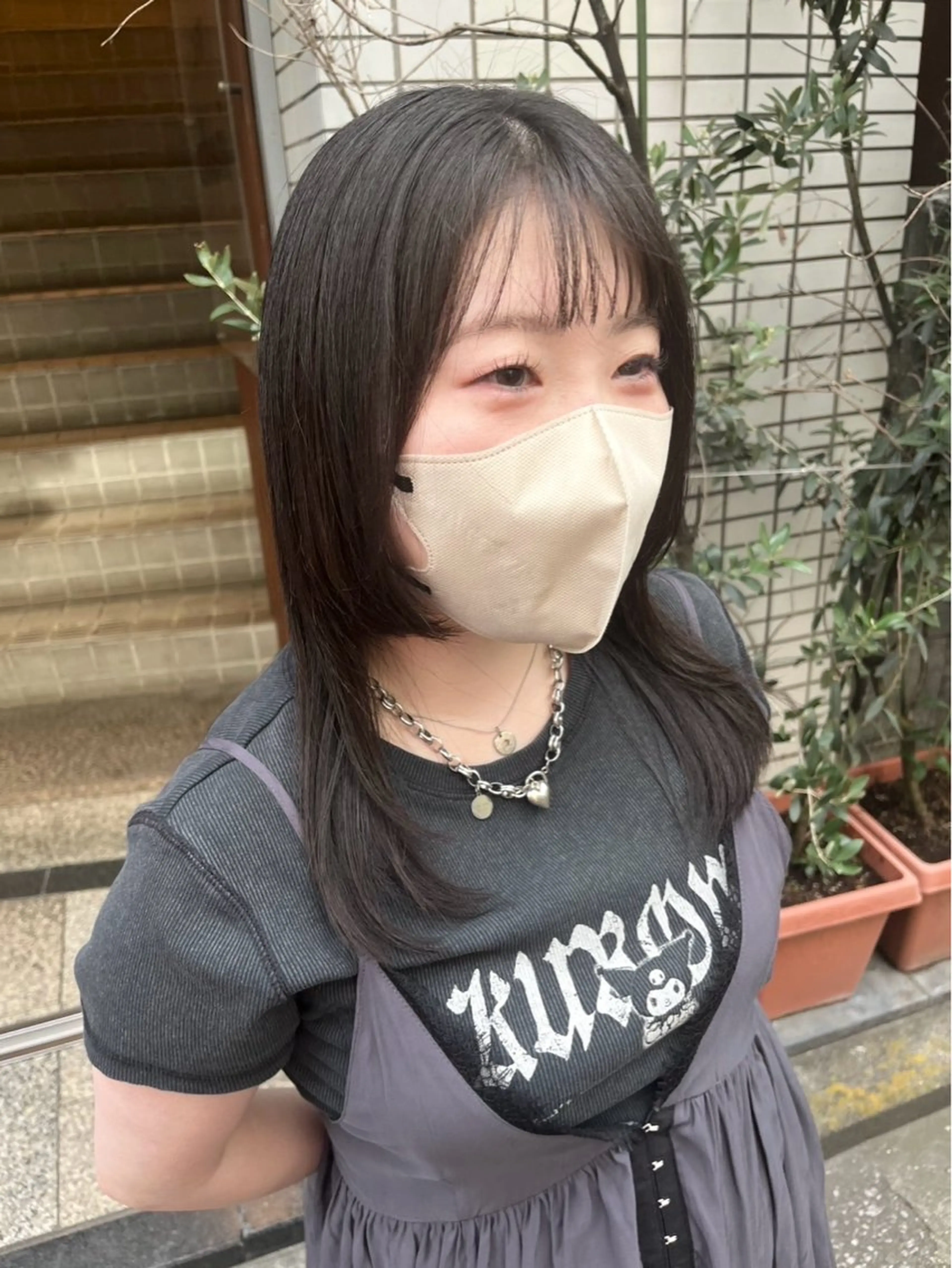 セミロング 顔周りカット レイヤーカット トリートメント カット トリートメント 透明感カラー/ 髪質改善/着付けのその他イメージ