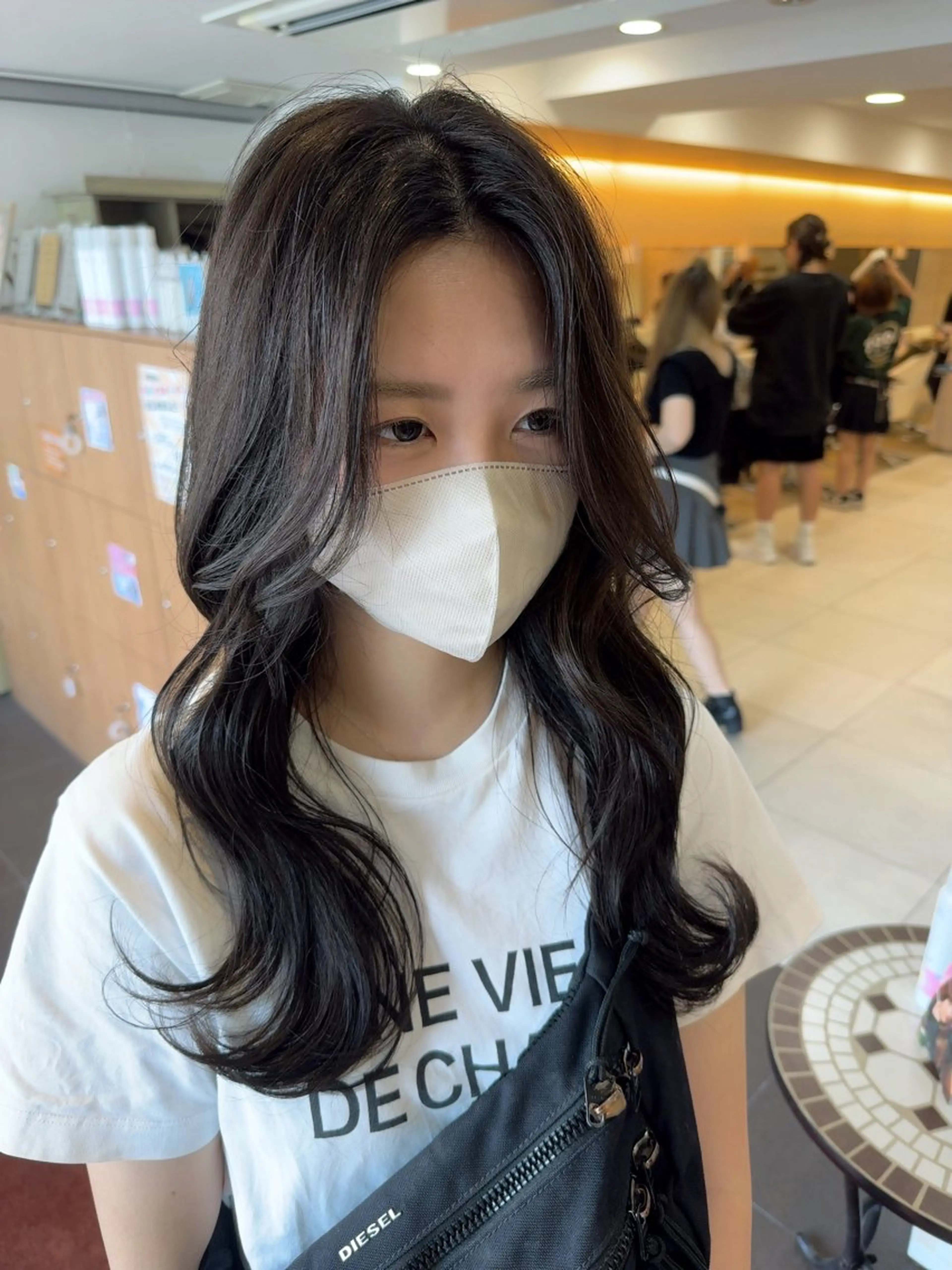 ロング カット ヘアカラー トリートメント 💎髪質改善💎艶髪 💎ブリーチ💎津村のヘアスタイル