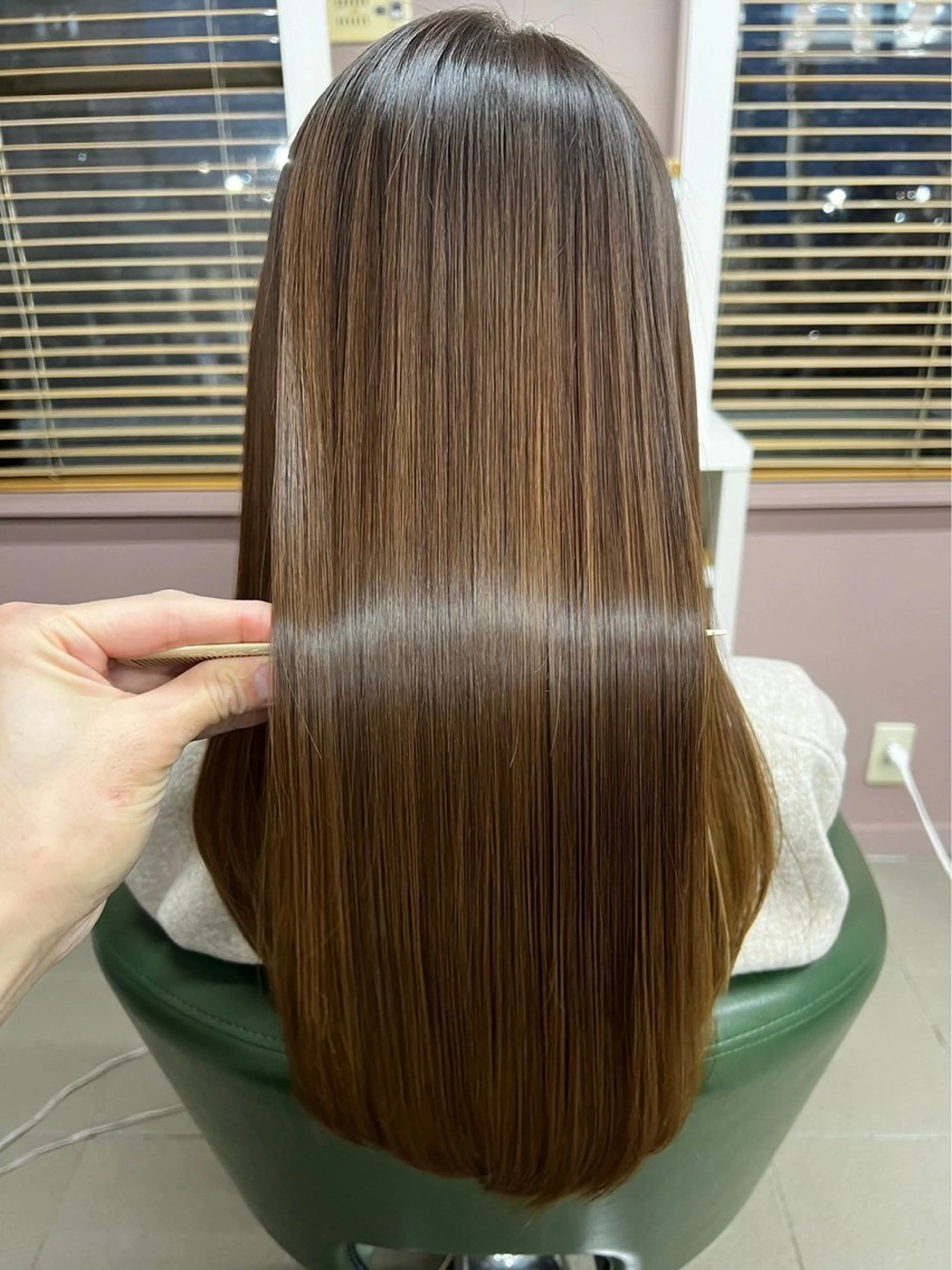 ロング 推し活応援♡ 髙橋奈央のヘアスタイル