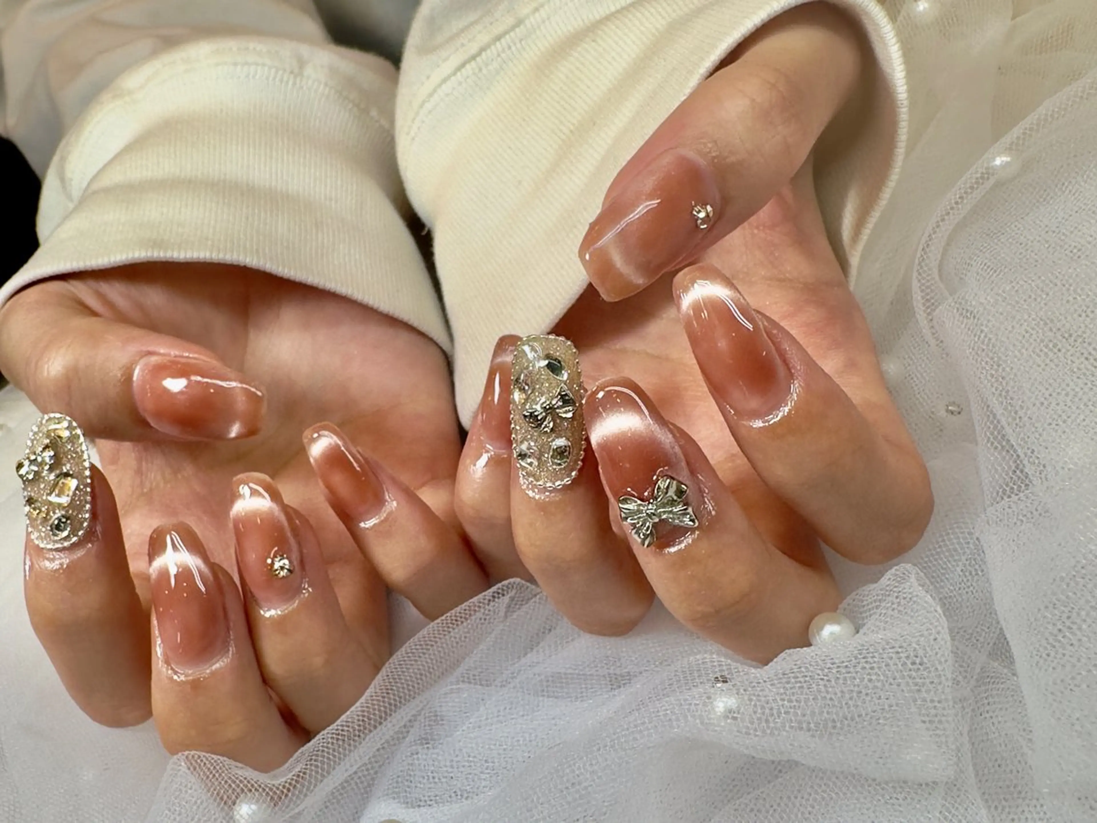 ネイル マグネットネイル nails alien Cのネイルデザイン