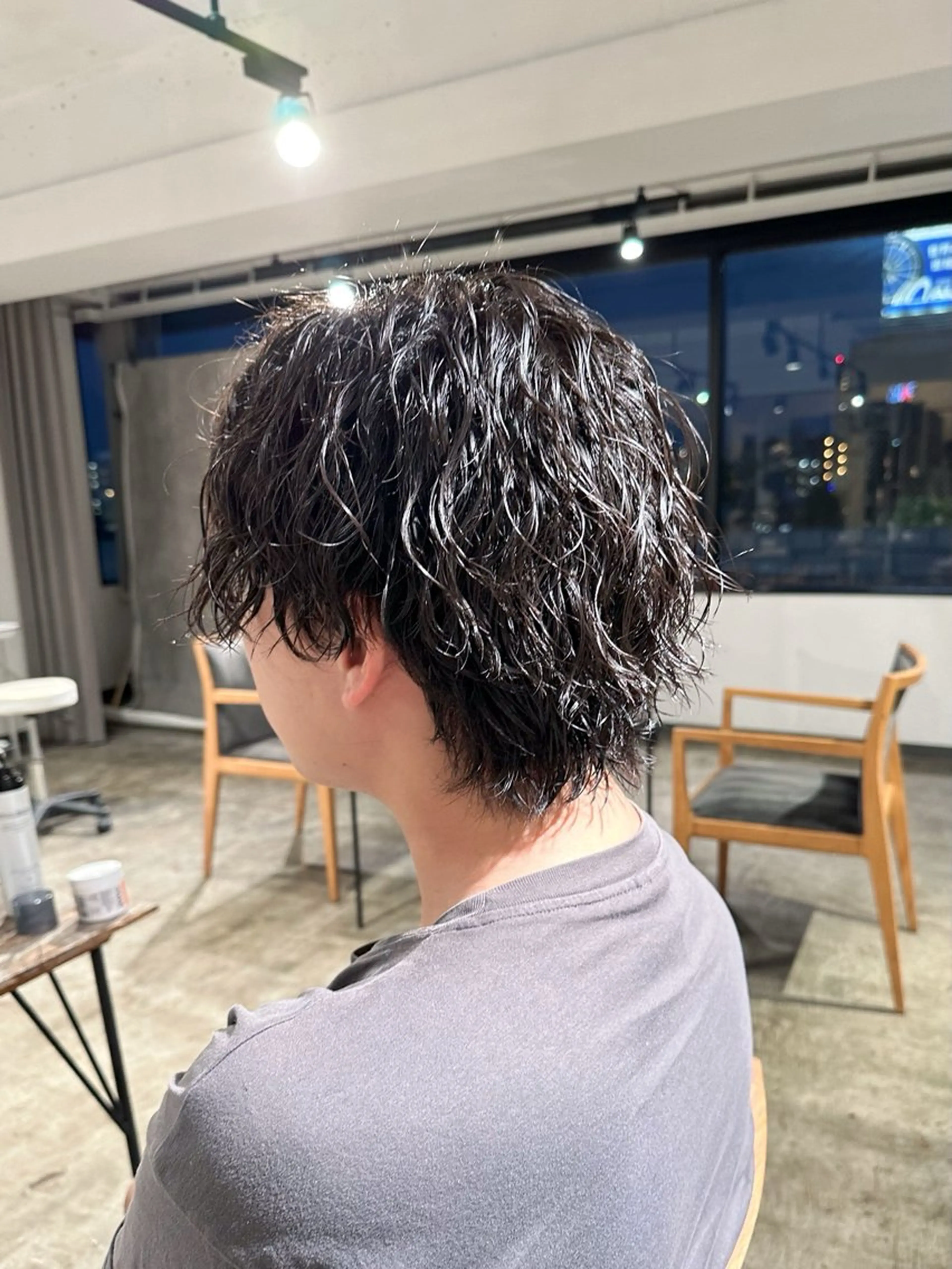 メンズ マッシュ メンズパーマ カット パーマ トリートメント 骨格補正施術/メンズ 専門美容師/YUYAのヘアスタイル