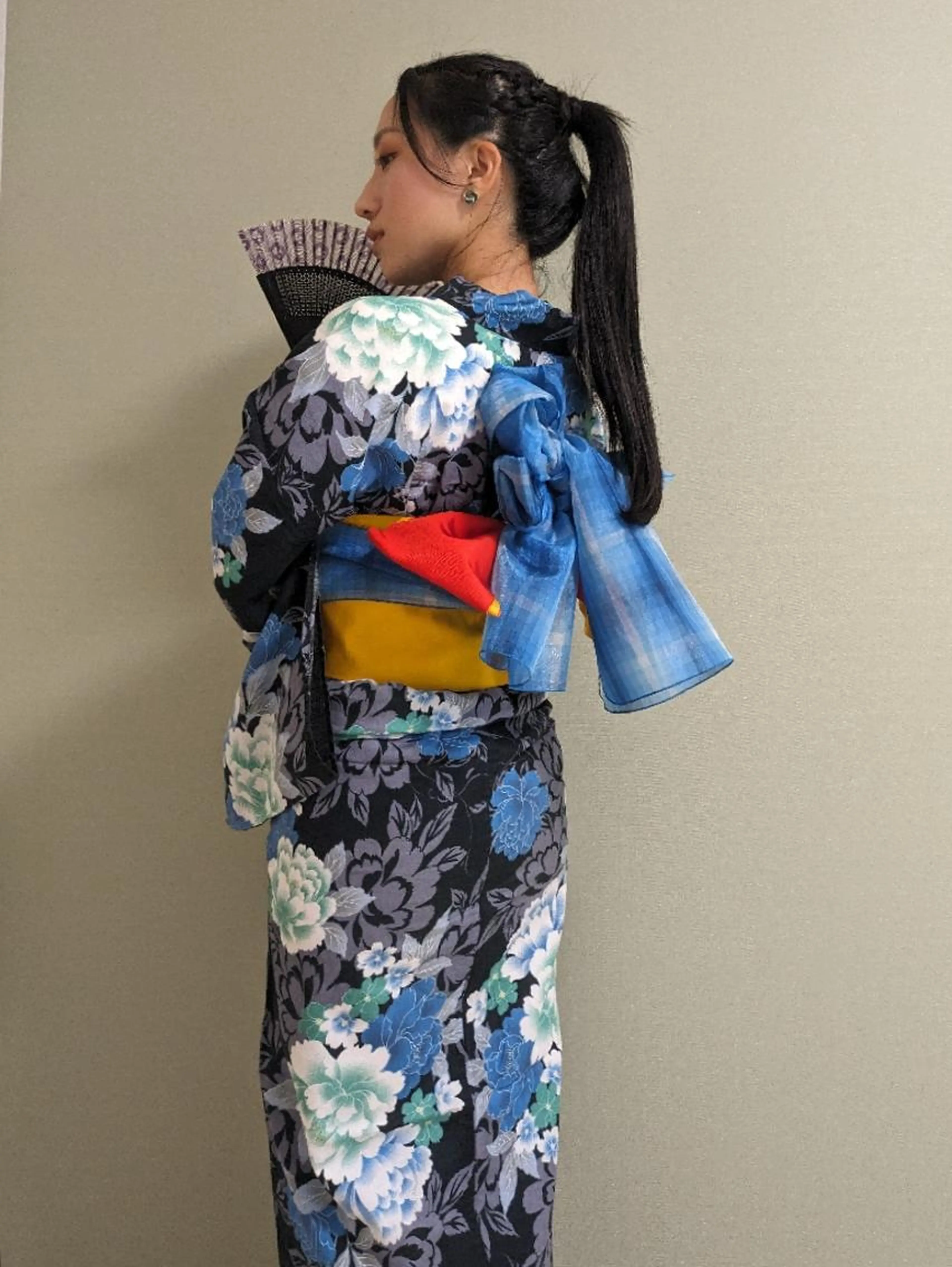 浴衣着付けの写真