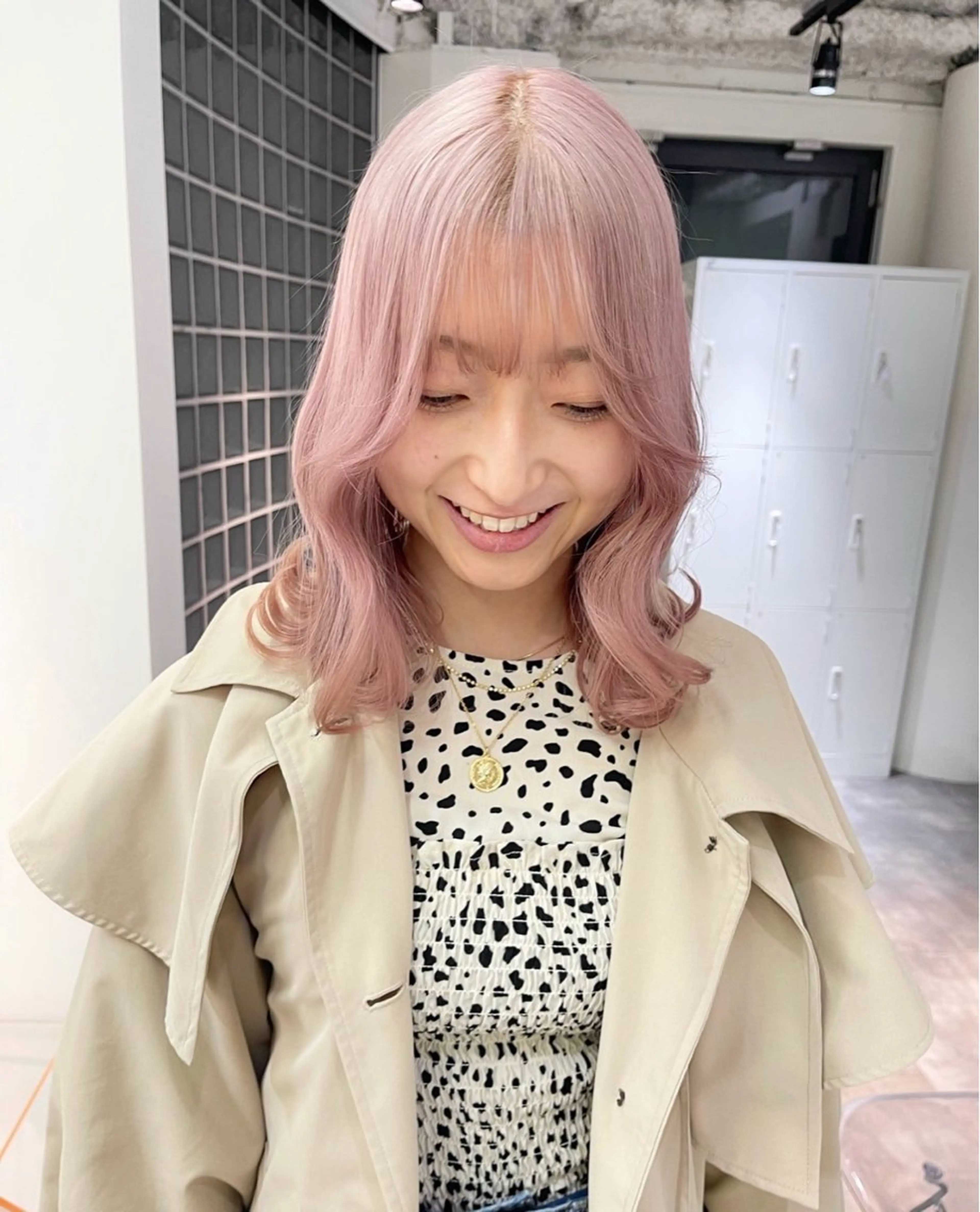 カラー ヘアカラー トリートメント 渋谷/ハイトーン/ 💫airi🪽のヘアスタイル