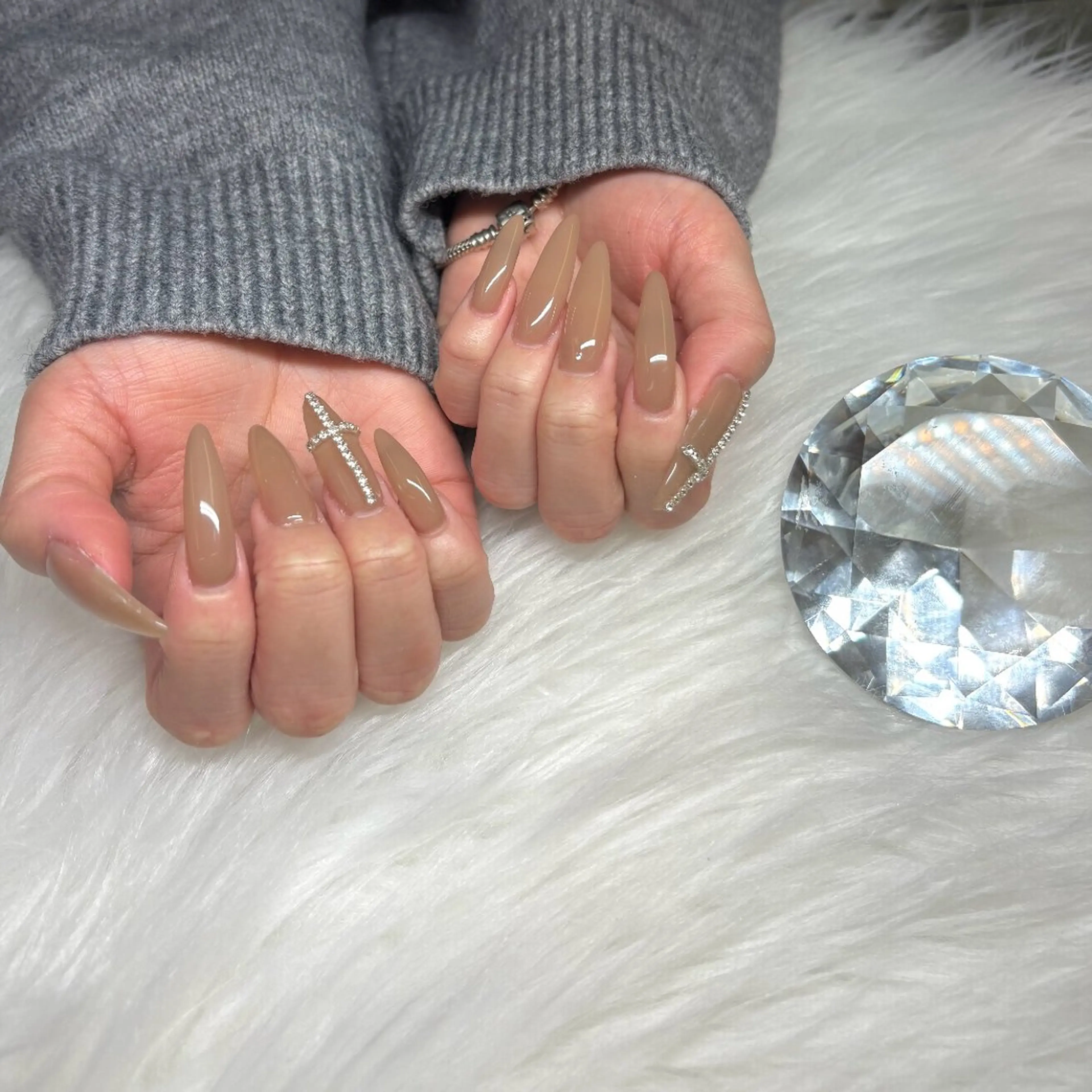 ネイル 中元 月のネイルデザイン