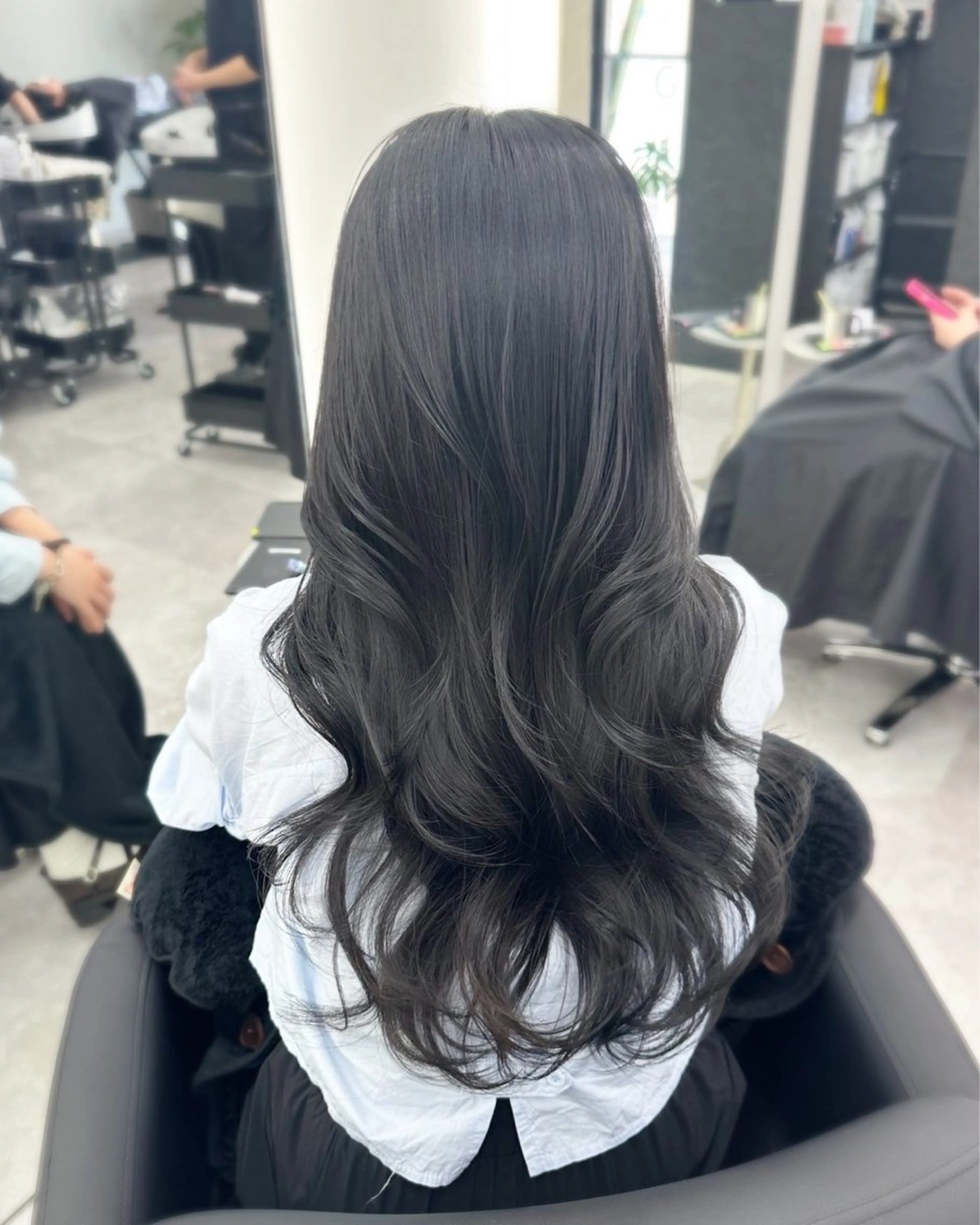 ✨ミニモ学割✨☆ダメージレス艶カラー¥5500の写真