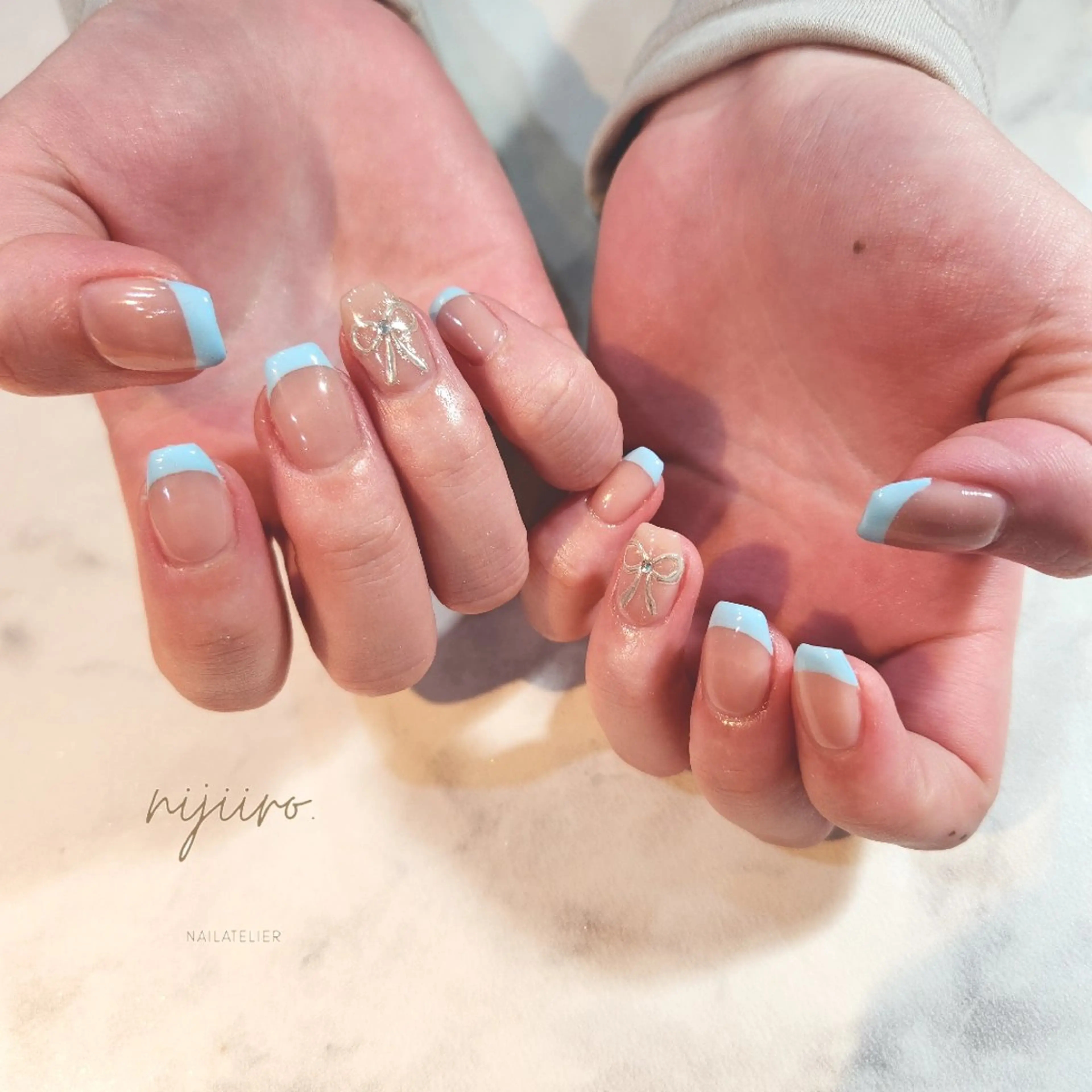 ネイル ハンドネイル nailatelier nijiiro.所属・nijiiro🌈 サトウのネイルデザイン