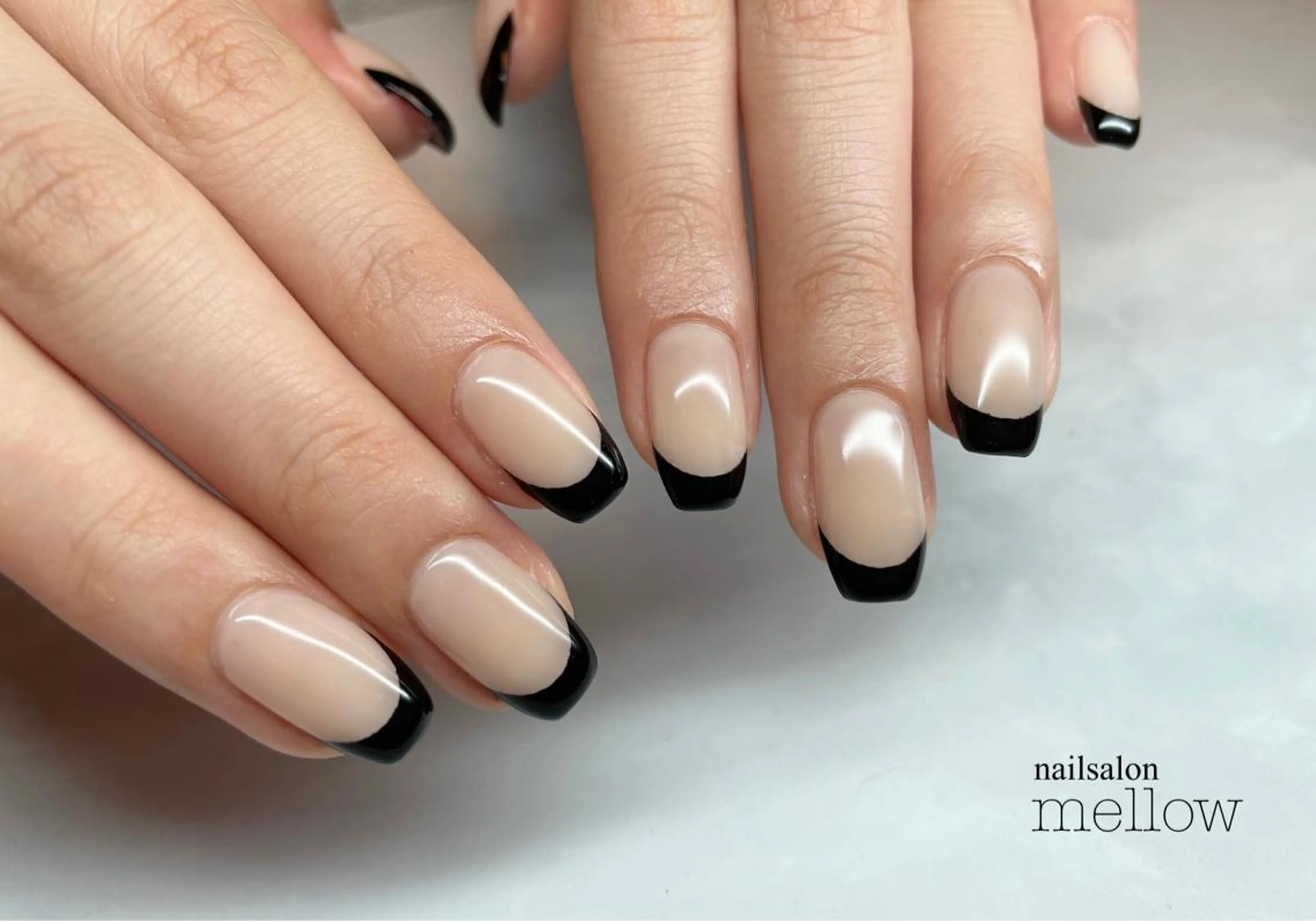 ネイル フレンチネイル 大山 浩美のネイルデザイン