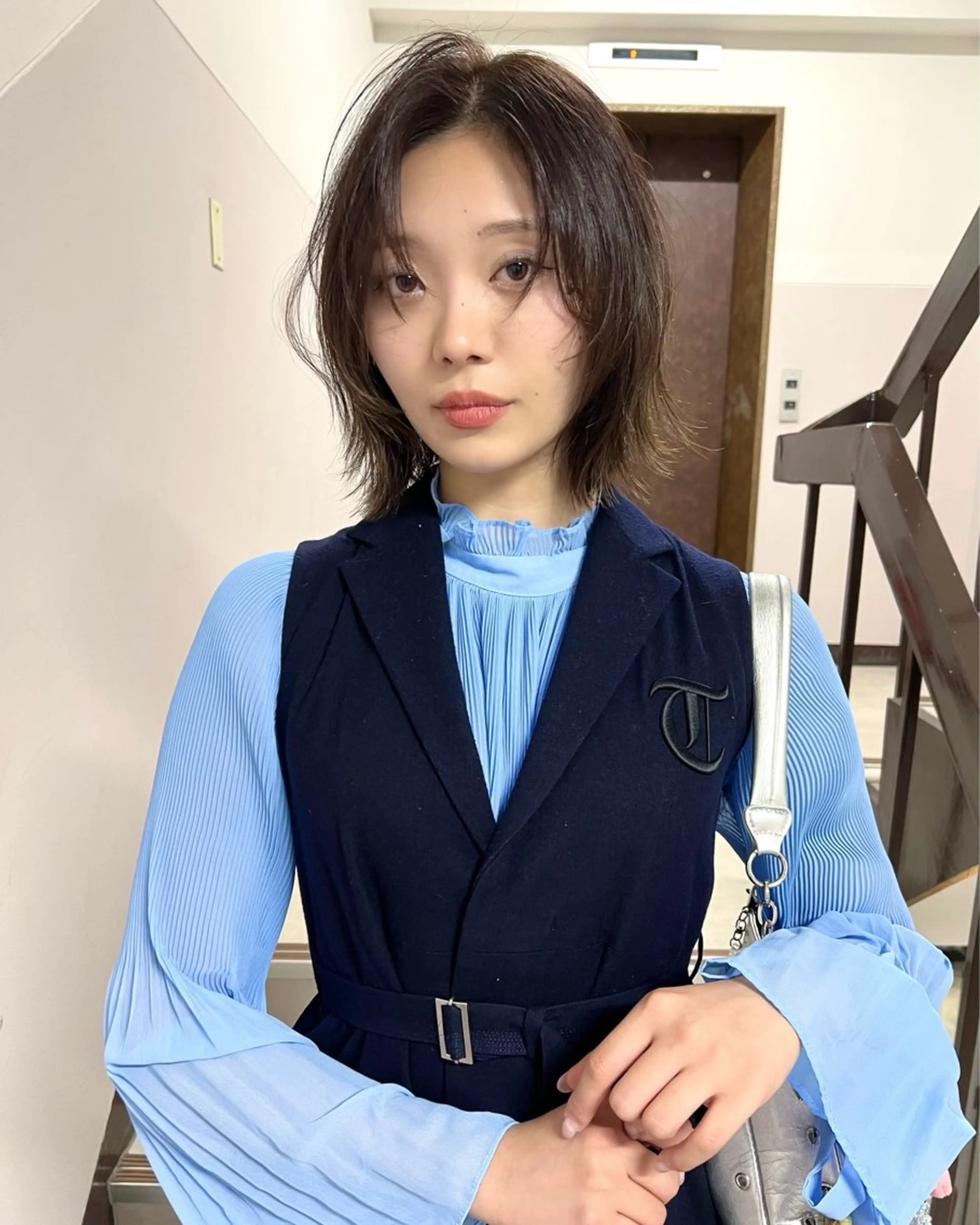 【❄️12月限定☃️】カット+透明感カラー+Aujua 4stepトリートメントの写真