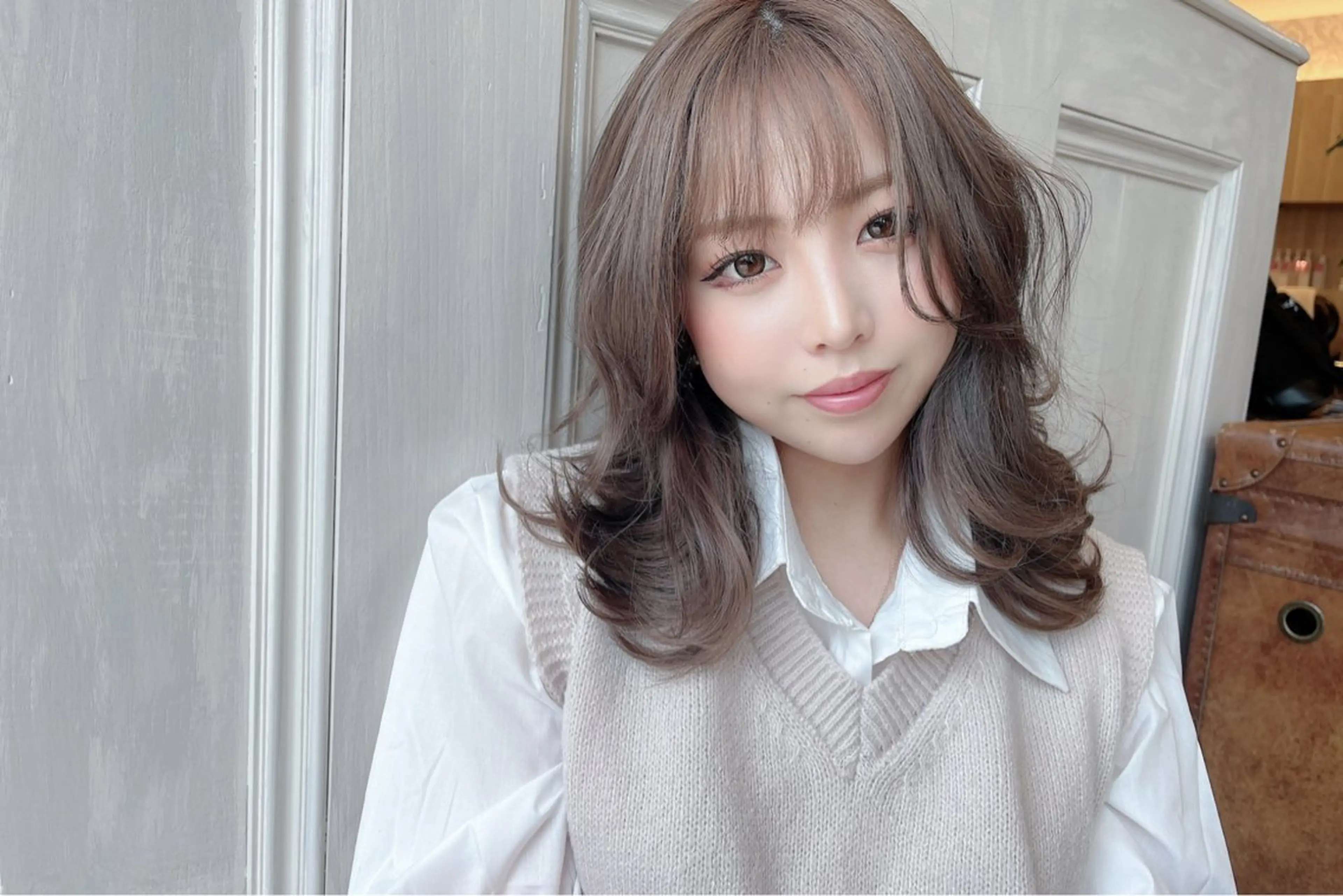 セミロング ヘアアレンジ ハイブリッド美容師！ 藤井 俊壮のヘアスタイル