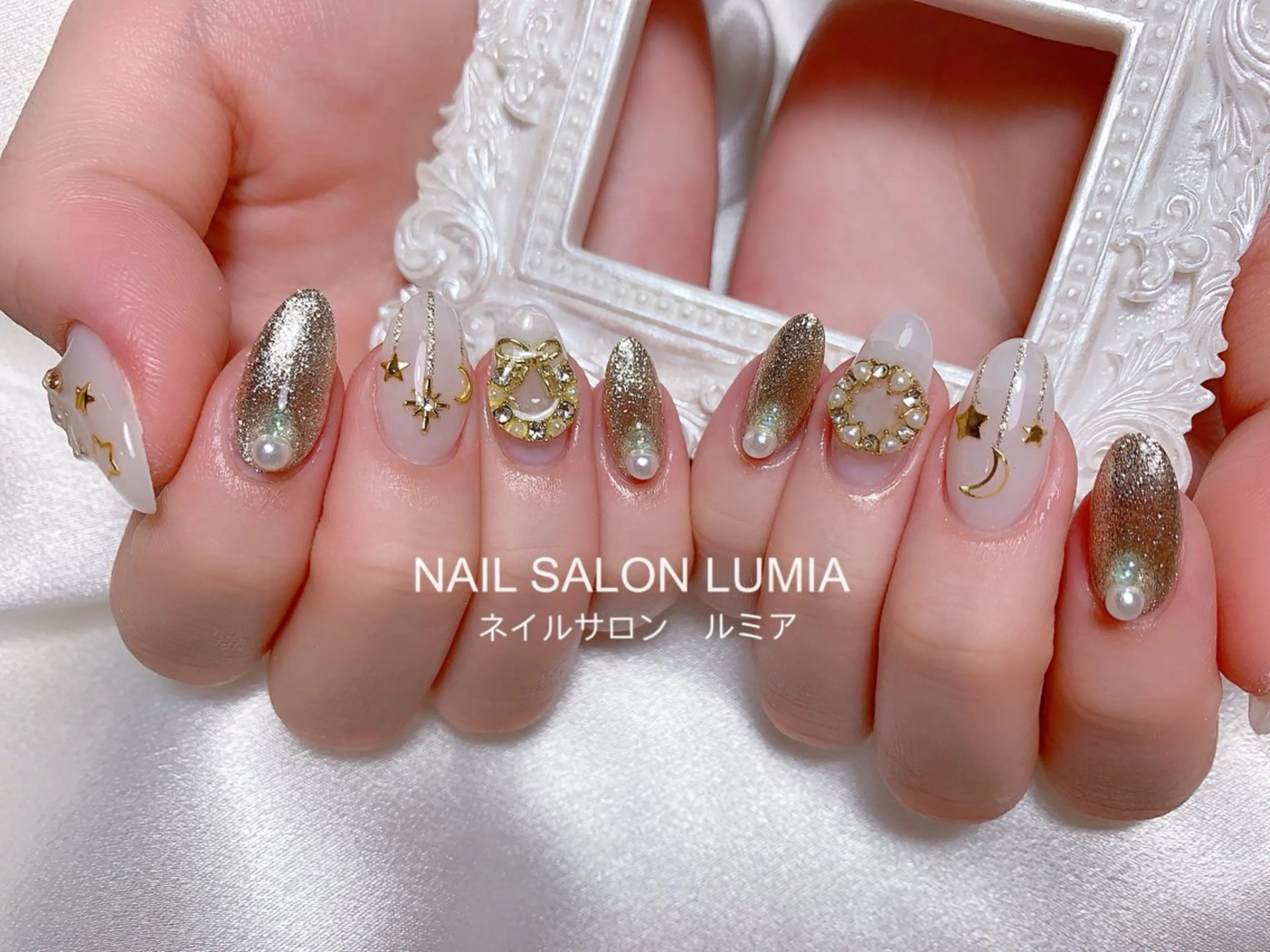 ネイル ハンドネイル ネイルサロン ルミア Lumia 店長のネイルデザイン