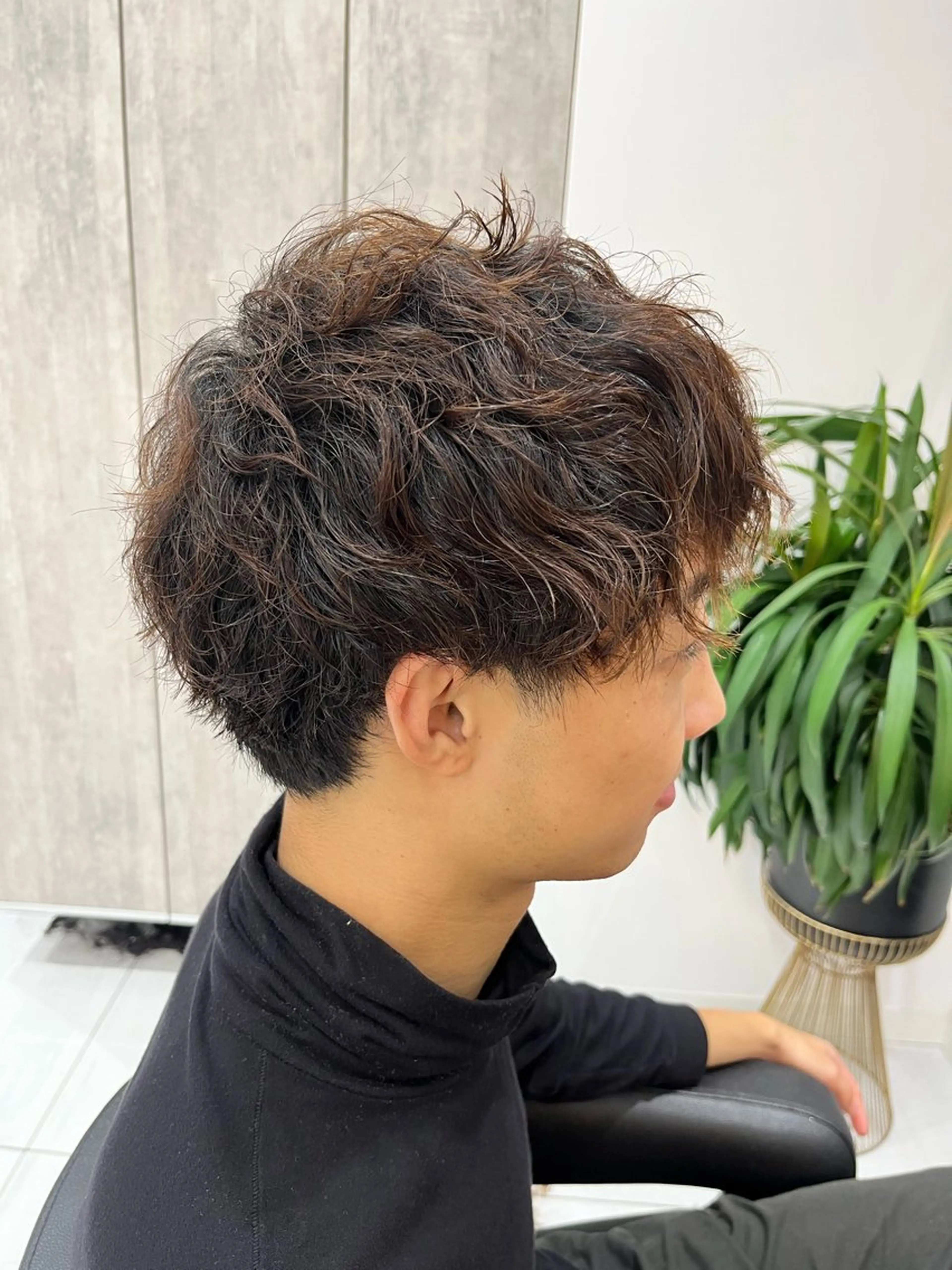 パーマ メンズ カット パーマ Rina/似合う × なりたい、叶えます。のヘアスタイル